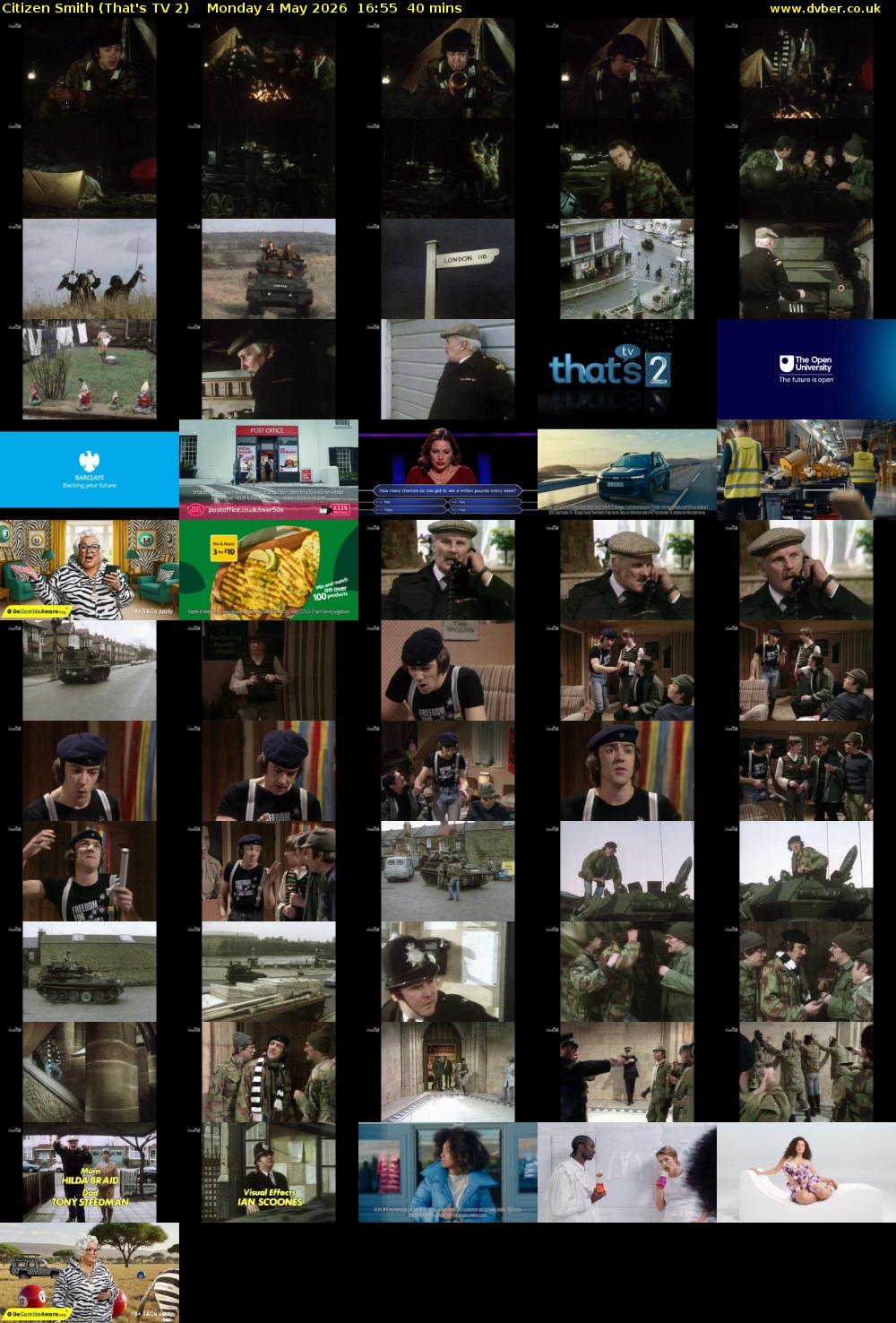 Citizen Smith (That's TV 2) Monday 4 May 2026 16:55 - 17:35