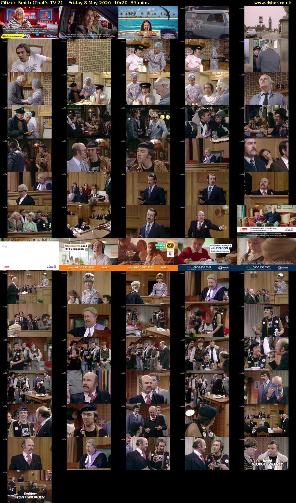 Citizen Smith (That's TV 2) Friday 8 May 2026 10:20 - 10:55