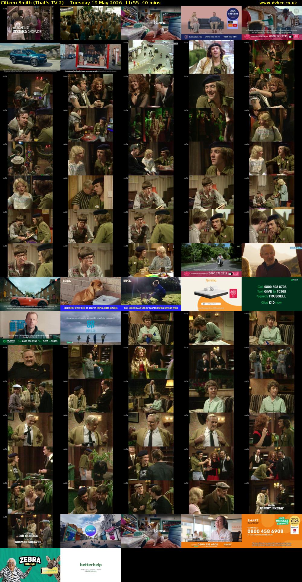 Citizen Smith (That's TV 2) Tuesday 19 May 2026 11:55 - 12:35