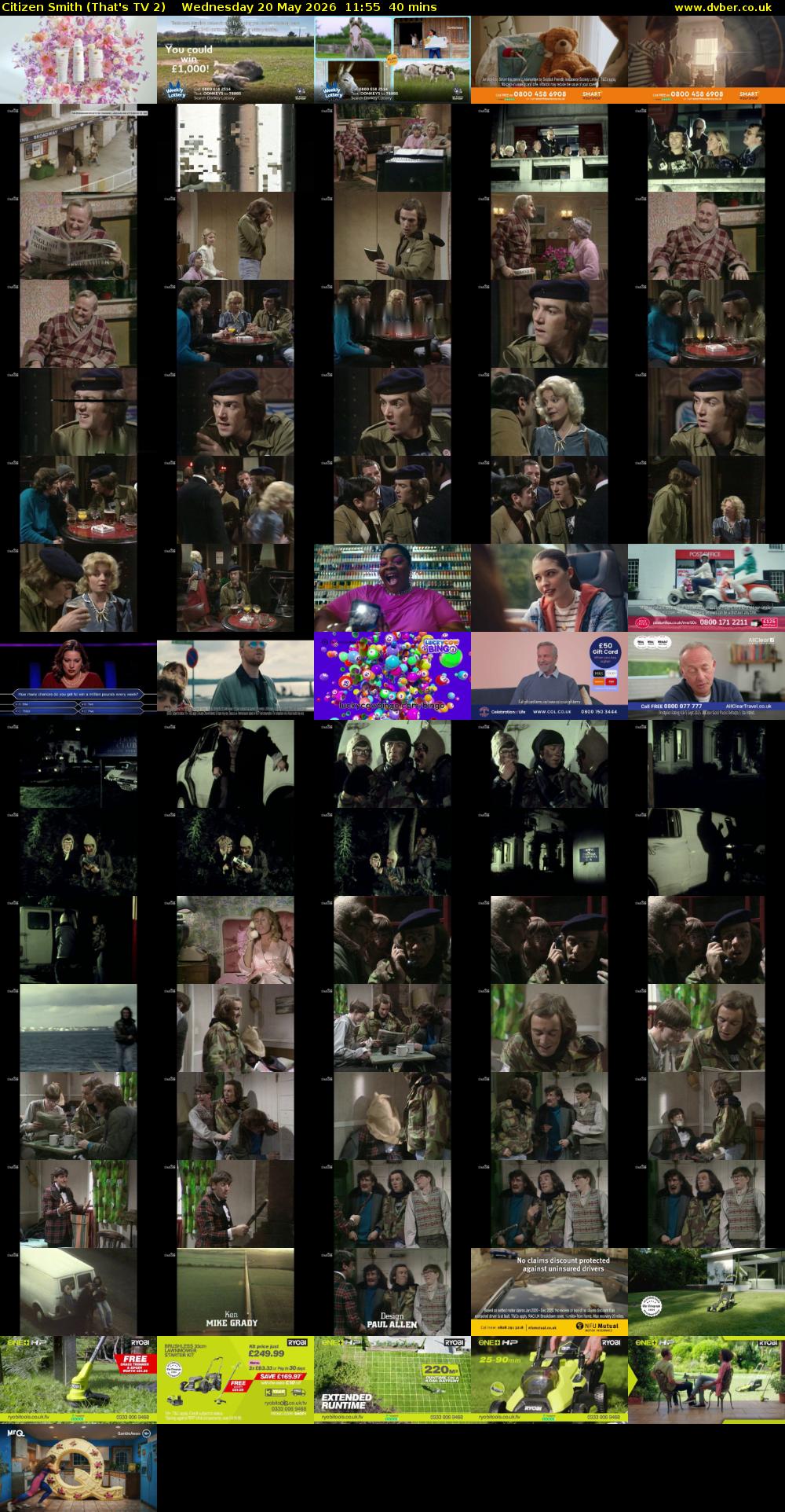 Citizen Smith (That's TV 2) Wednesday 20 May 2026 11:55 - 12:35