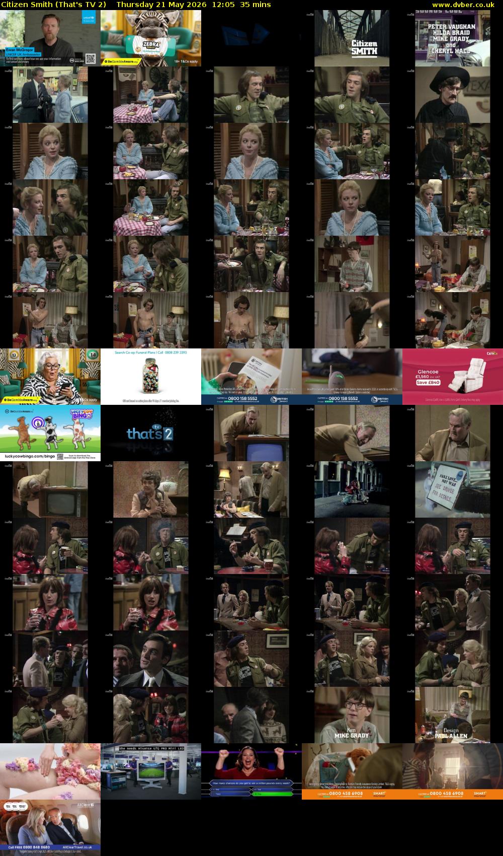 Citizen Smith (That's TV 2) Thursday 21 May 2026 12:05 - 12:40