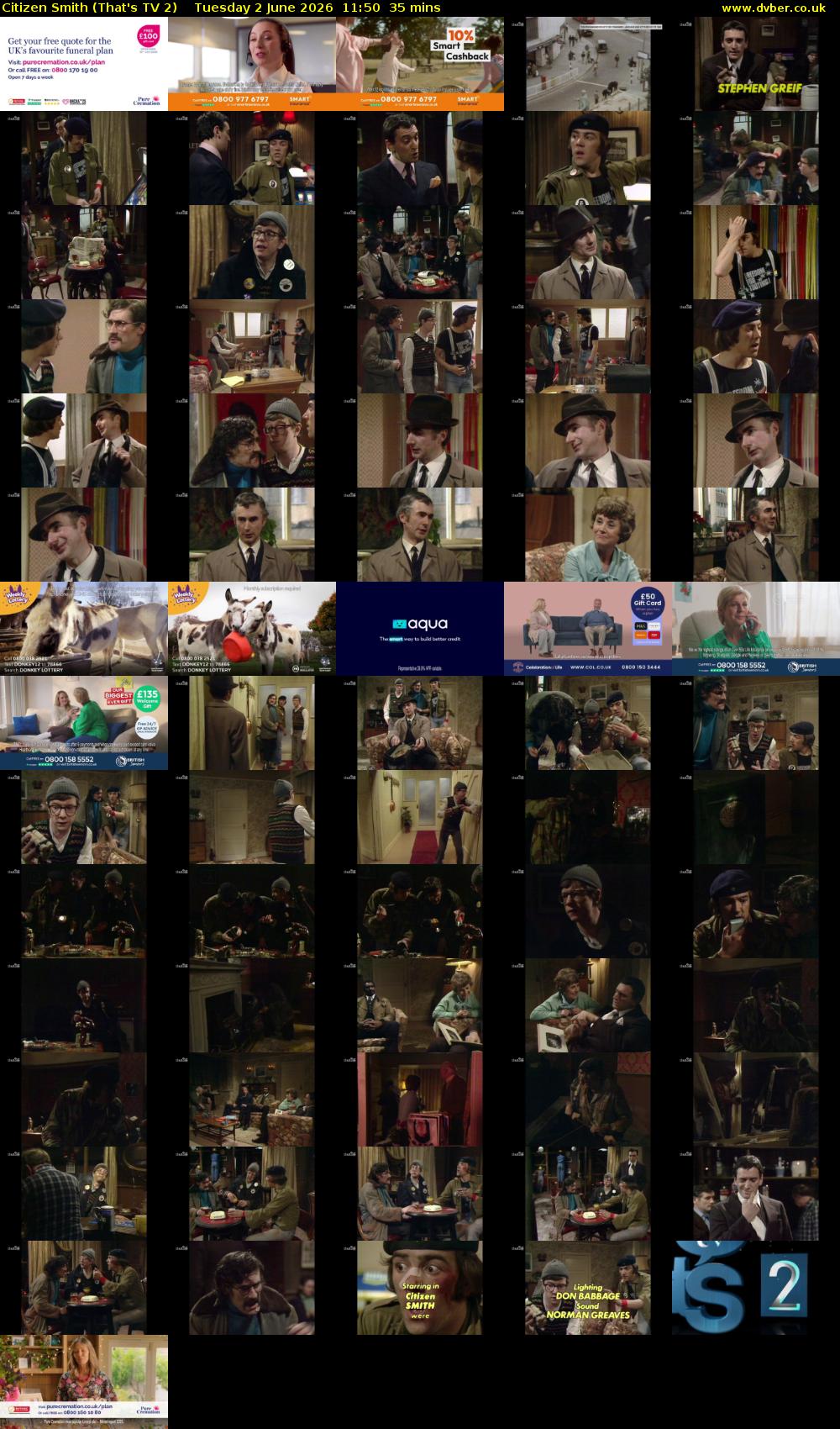 Citizen Smith (That's TV 2) Tuesday 2 June 2026 11:50 - 12:25