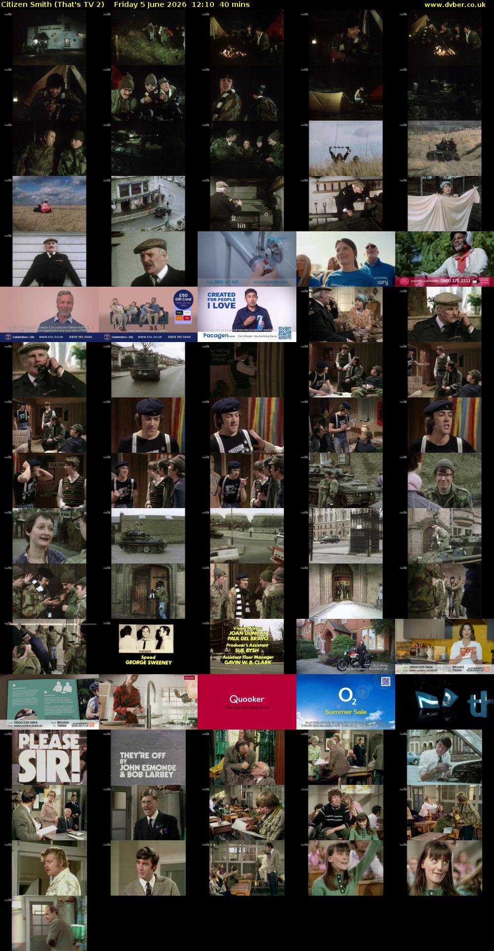Citizen Smith (That's TV 2) Friday 5 June 2026 12:10 - 12:50