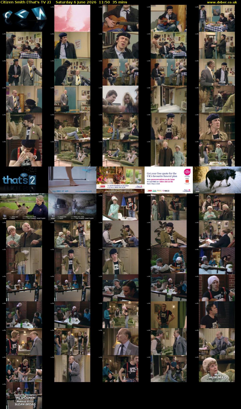 Citizen Smith (That's TV 2) Saturday 6 June 2026 11:50 - 12:25