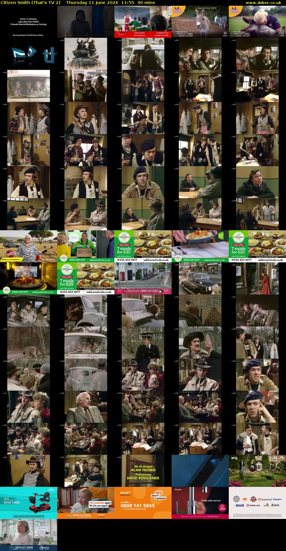 Citizen Smith (That's TV 2) Thursday 11 June 2026 11:55 - 12:35
