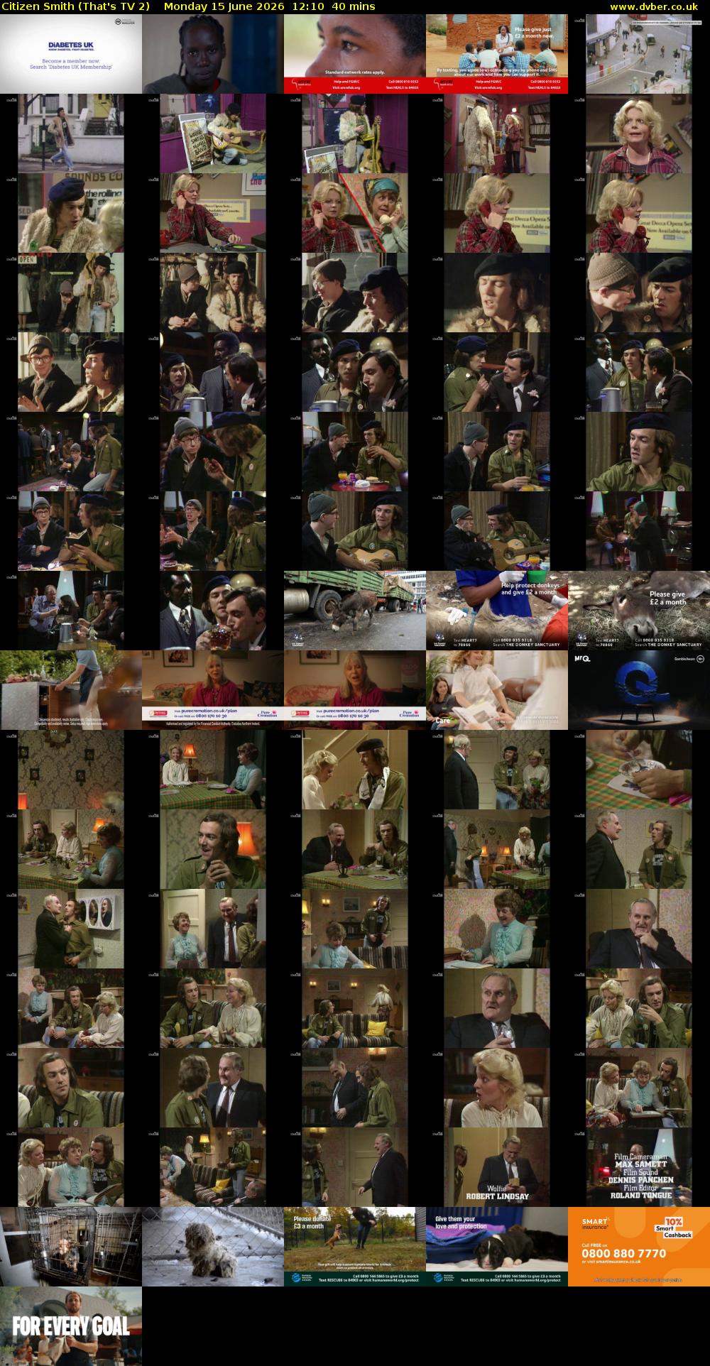 Citizen Smith (That's TV 2) Monday 15 June 2026 12:10 - 12:50