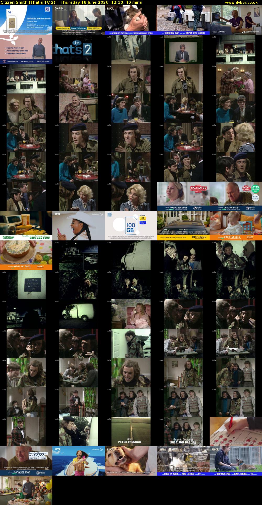 Citizen Smith (That's TV 2) Thursday 18 June 2026 12:10 - 12:50