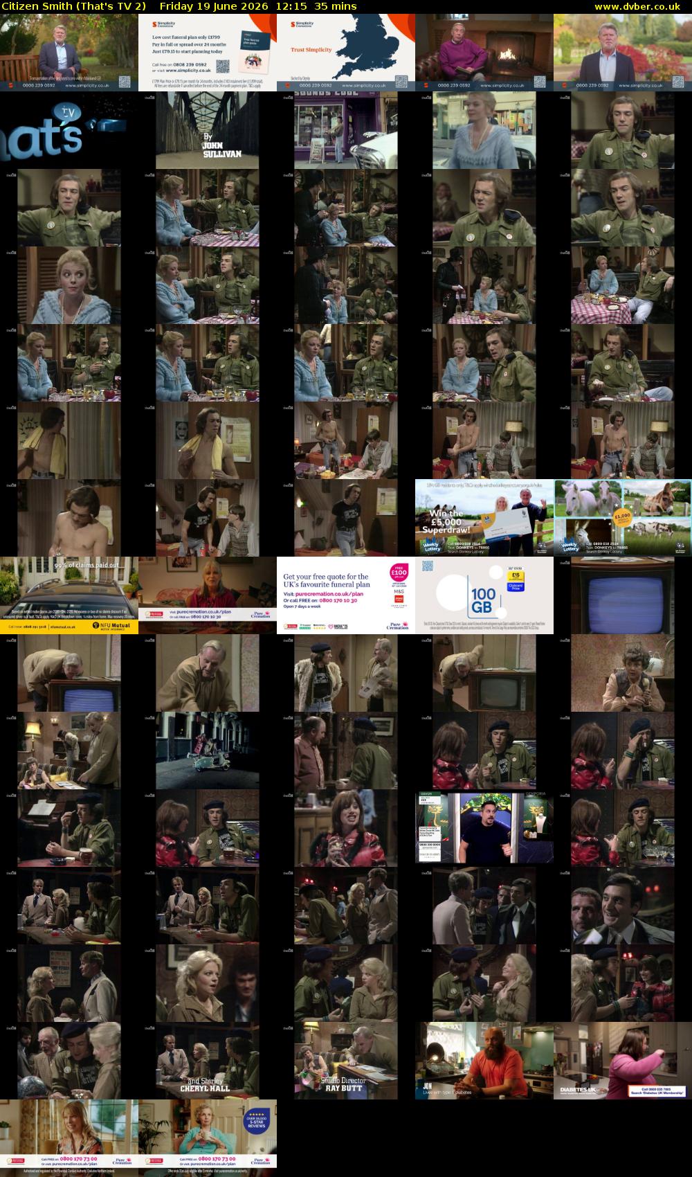 Citizen Smith (That's TV 2) Friday 19 June 2026 12:15 - 12:50