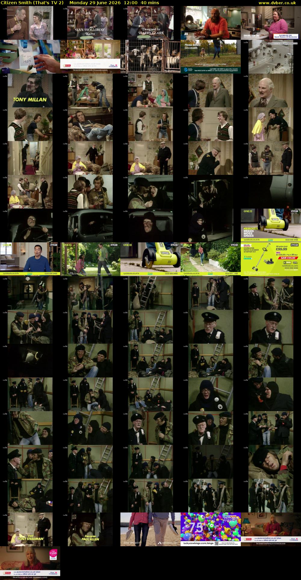 Citizen Smith (That's TV 2) Monday 29 June 2026 12:00 - 12:40