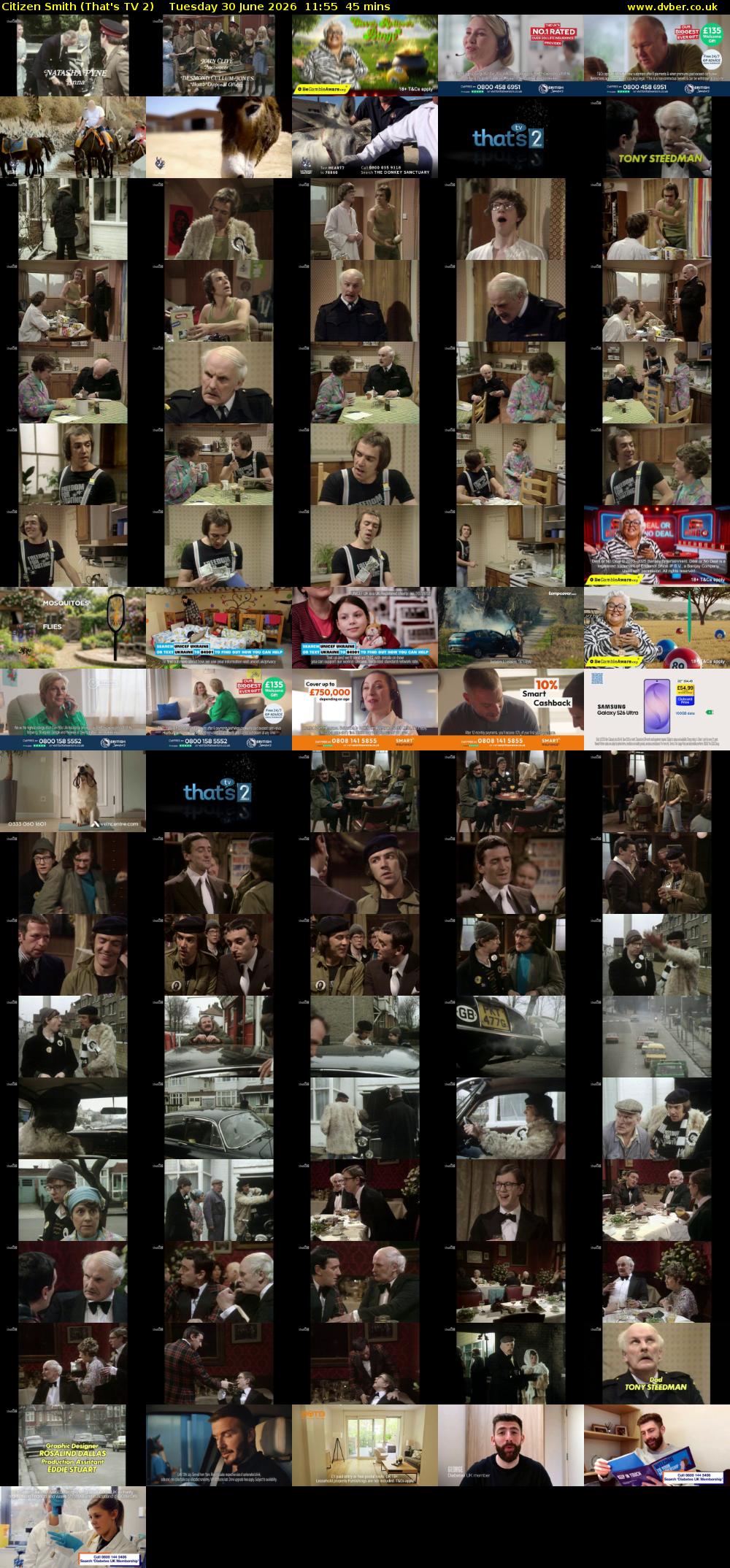 Citizen Smith (That's TV 2) Tuesday 30 June 2026 11:55 - 12:40