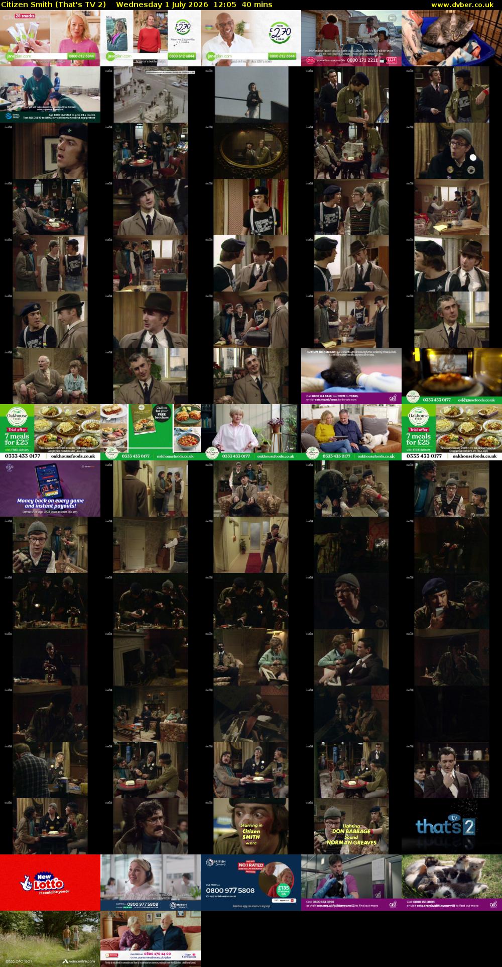 Citizen Smith (That's TV 2) Wednesday 1 July 2026 12:05 - 12:45