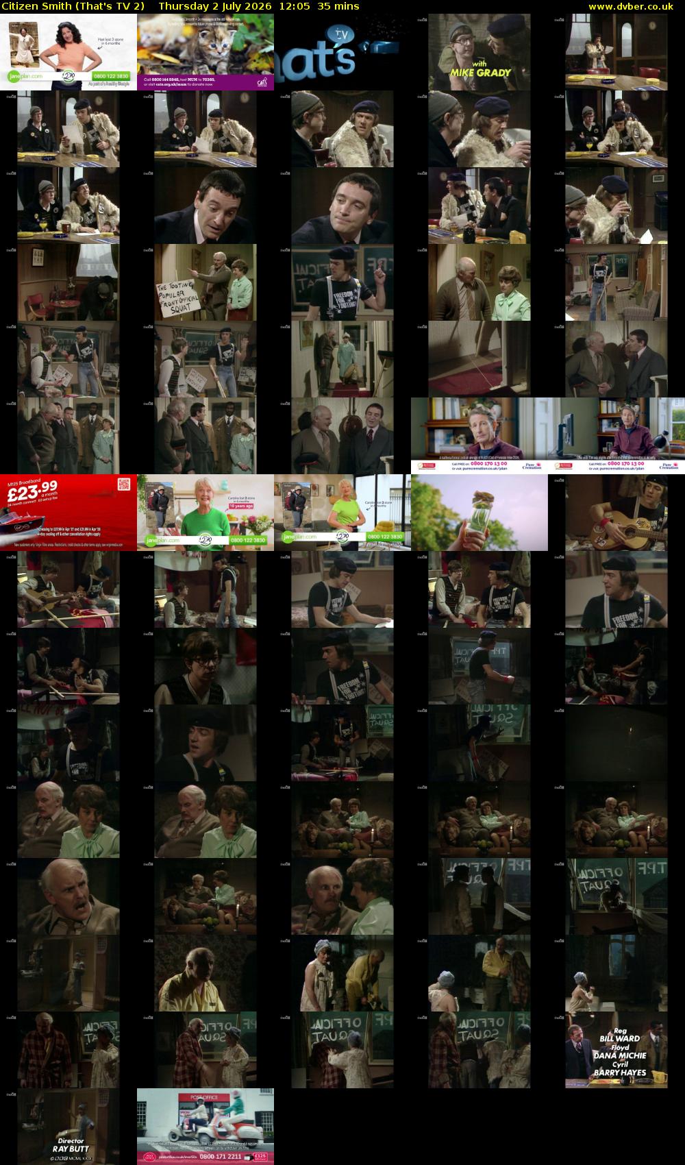 Citizen Smith (That's TV 2) Thursday 2 July 2026 12:05 - 12:40