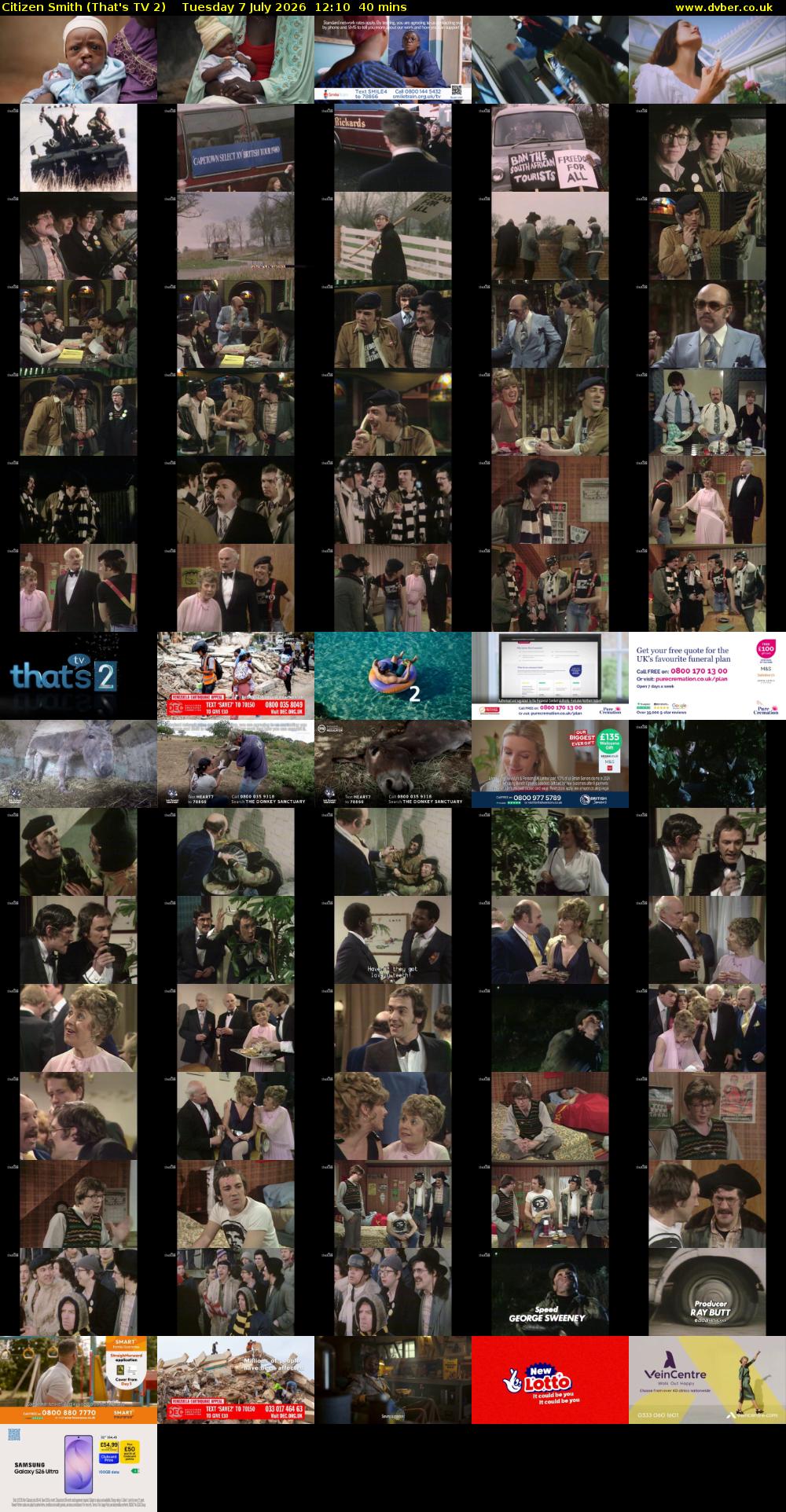 Citizen Smith (That's TV 2) Tuesday 7 July 2026 12:10 - 12:50