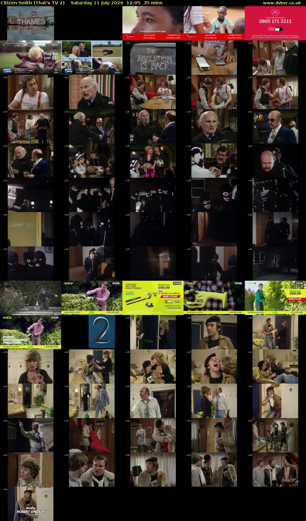 Citizen Smith (That's TV 2) Saturday 11 July 2026 12:05 - 12:40