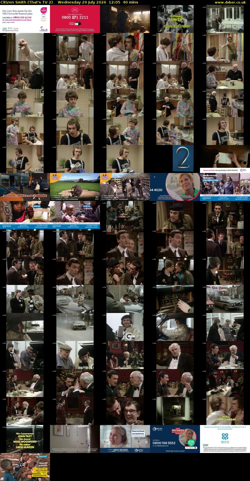 Citizen Smith (That's TV 2) Wednesday 29 July 2026 12:05 - 12:45
