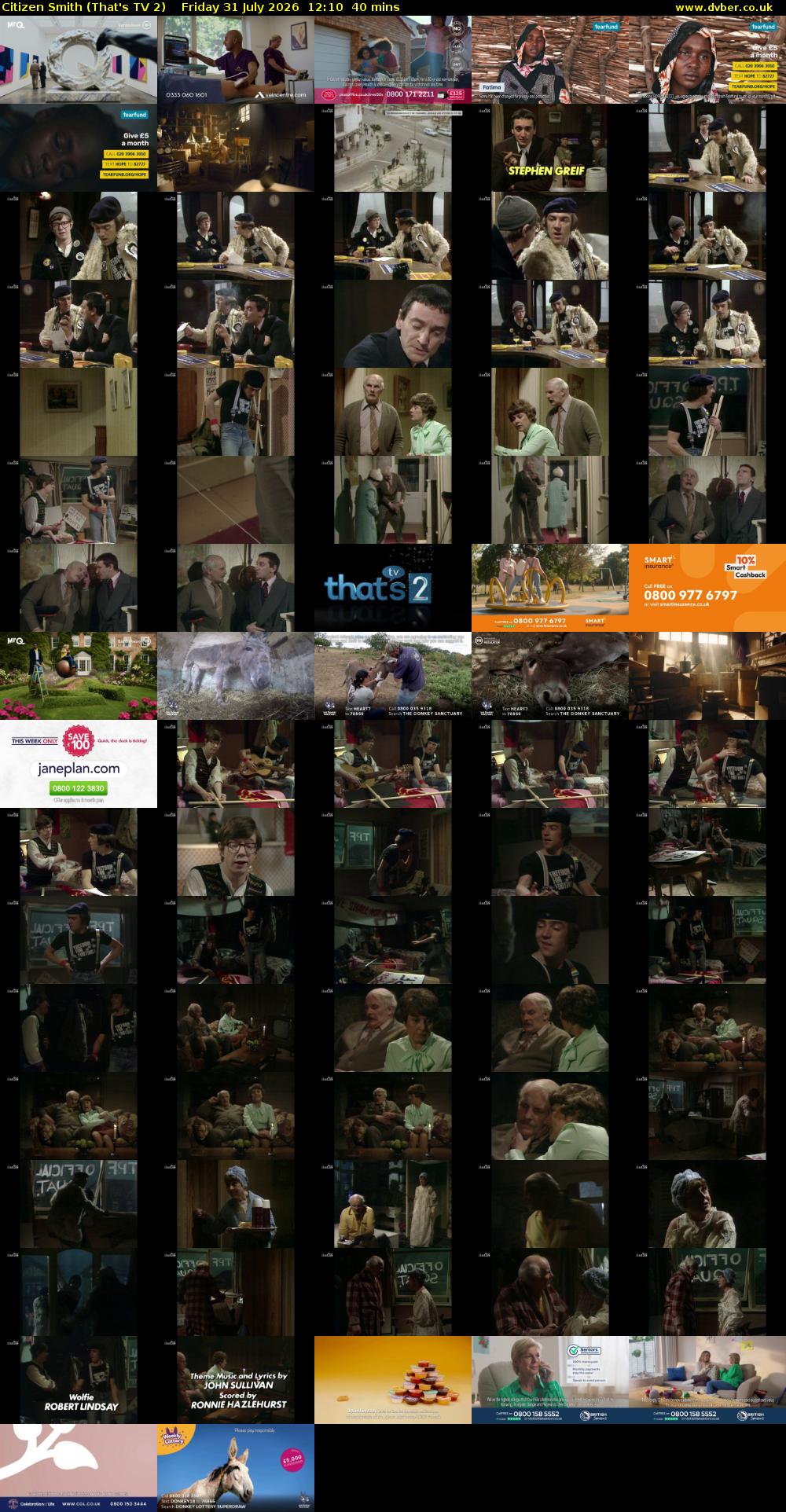 Citizen Smith (That's TV 2) Friday 31 July 2026 12:10 - 12:50