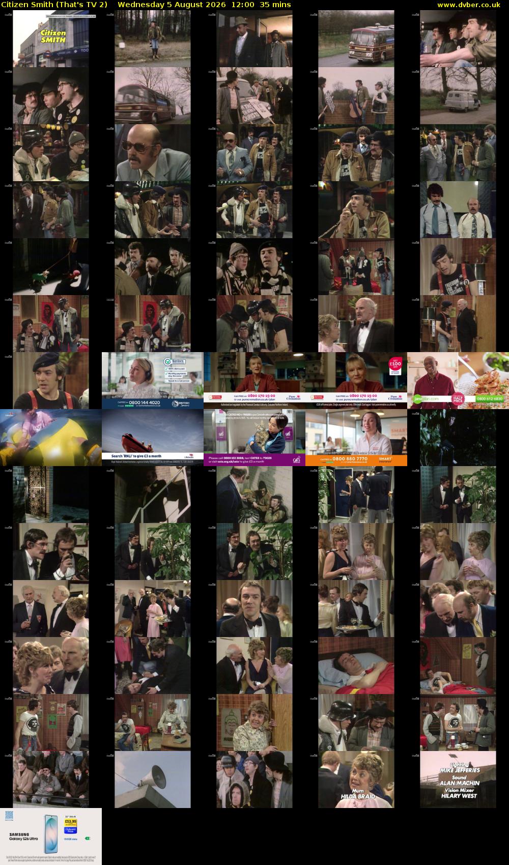 Citizen Smith (That's TV 2) Wednesday 5 August 2026 12:00 - 12:35