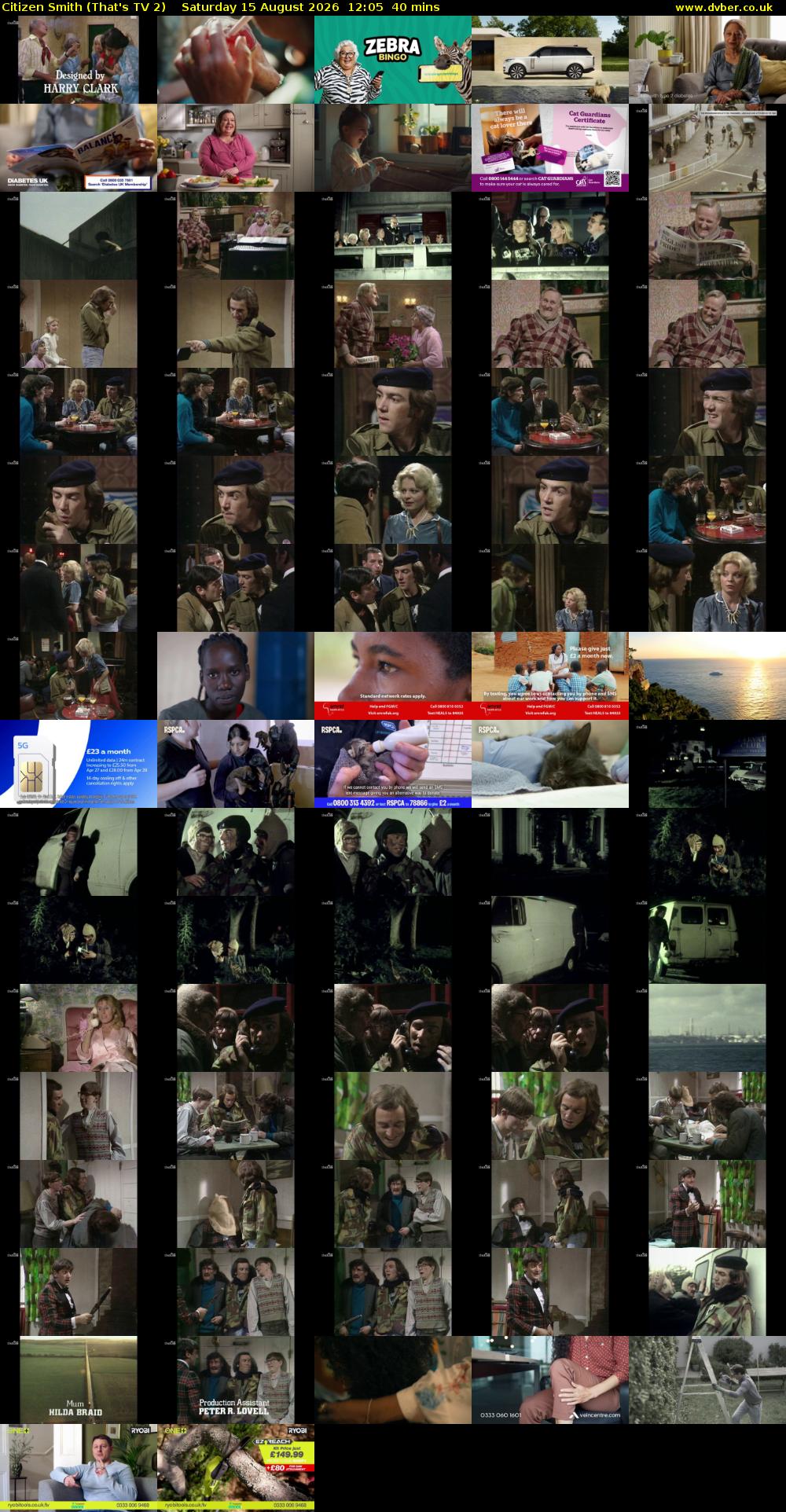 Citizen Smith (That's TV 2) Saturday 15 August 2026 12:05 - 12:45