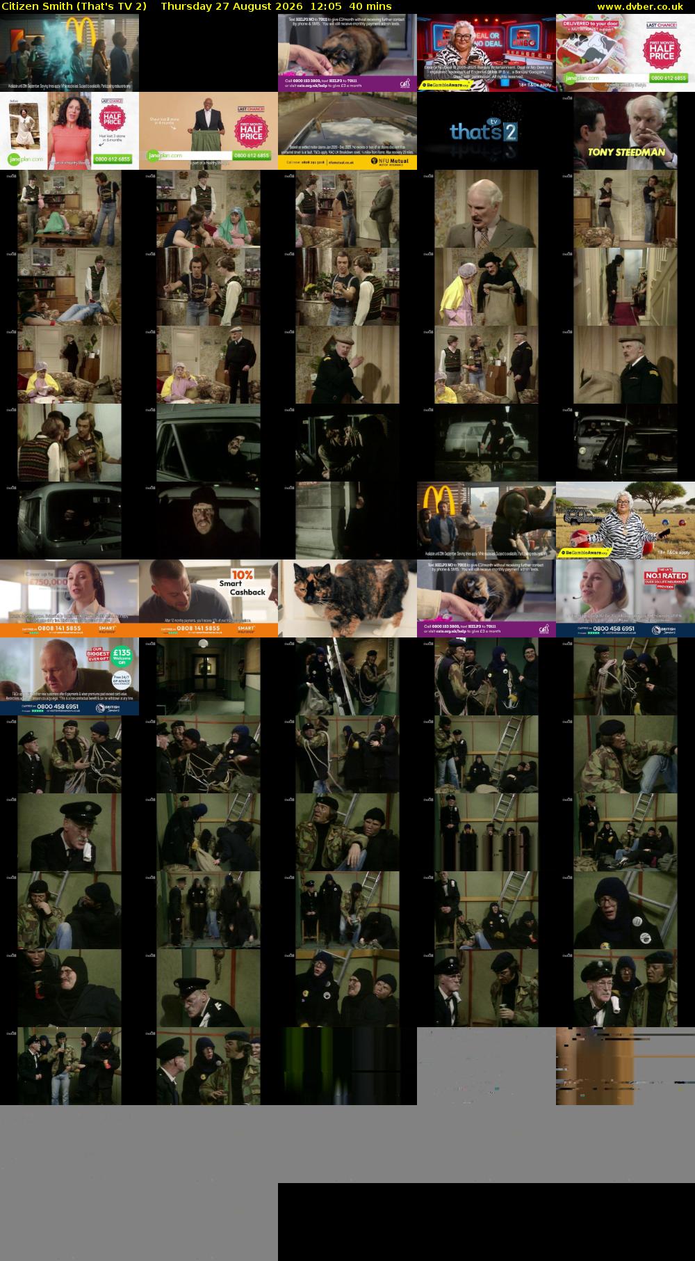 Citizen Smith (That's TV 2) Thursday 27 August 2026 12:05 - 12:45
