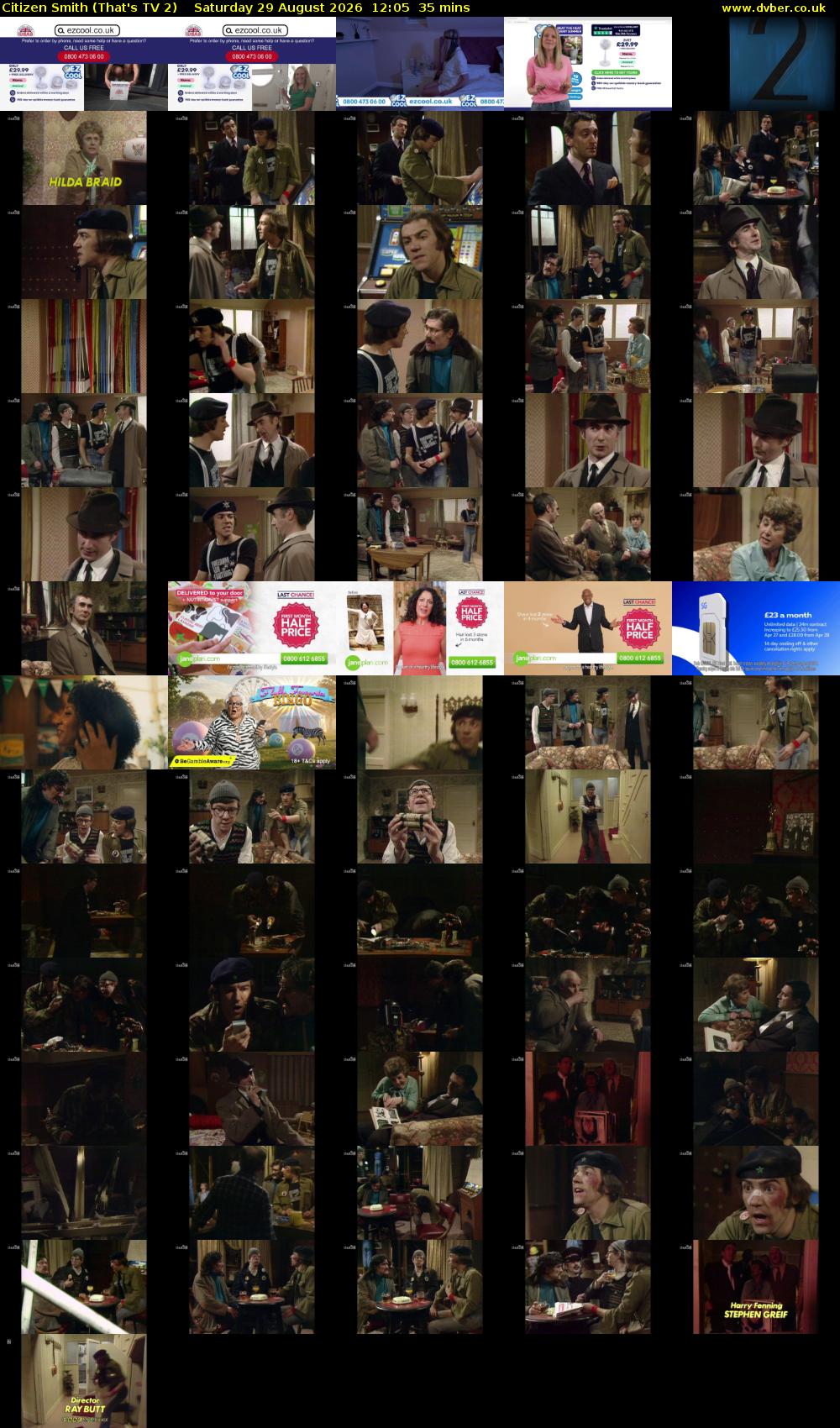 Citizen Smith (That's TV 2) Saturday 29 August 2026 12:05 - 12:40