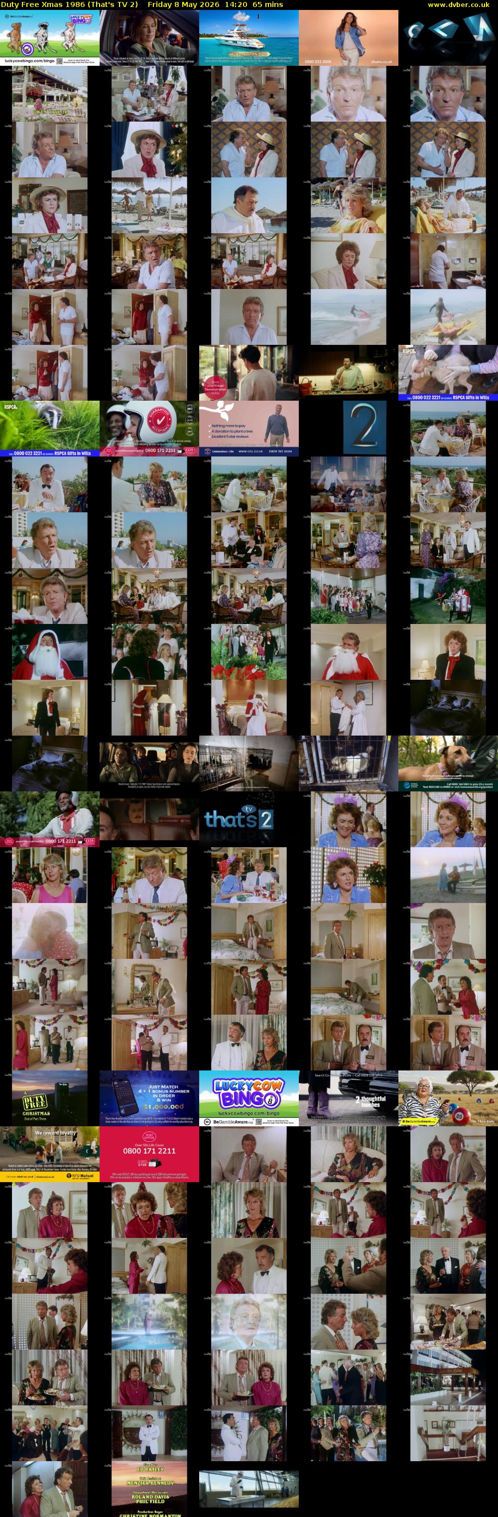 Duty Free Xmas 1986 (That's TV 2) Friday 8 May 2026 14:20 - 15:25