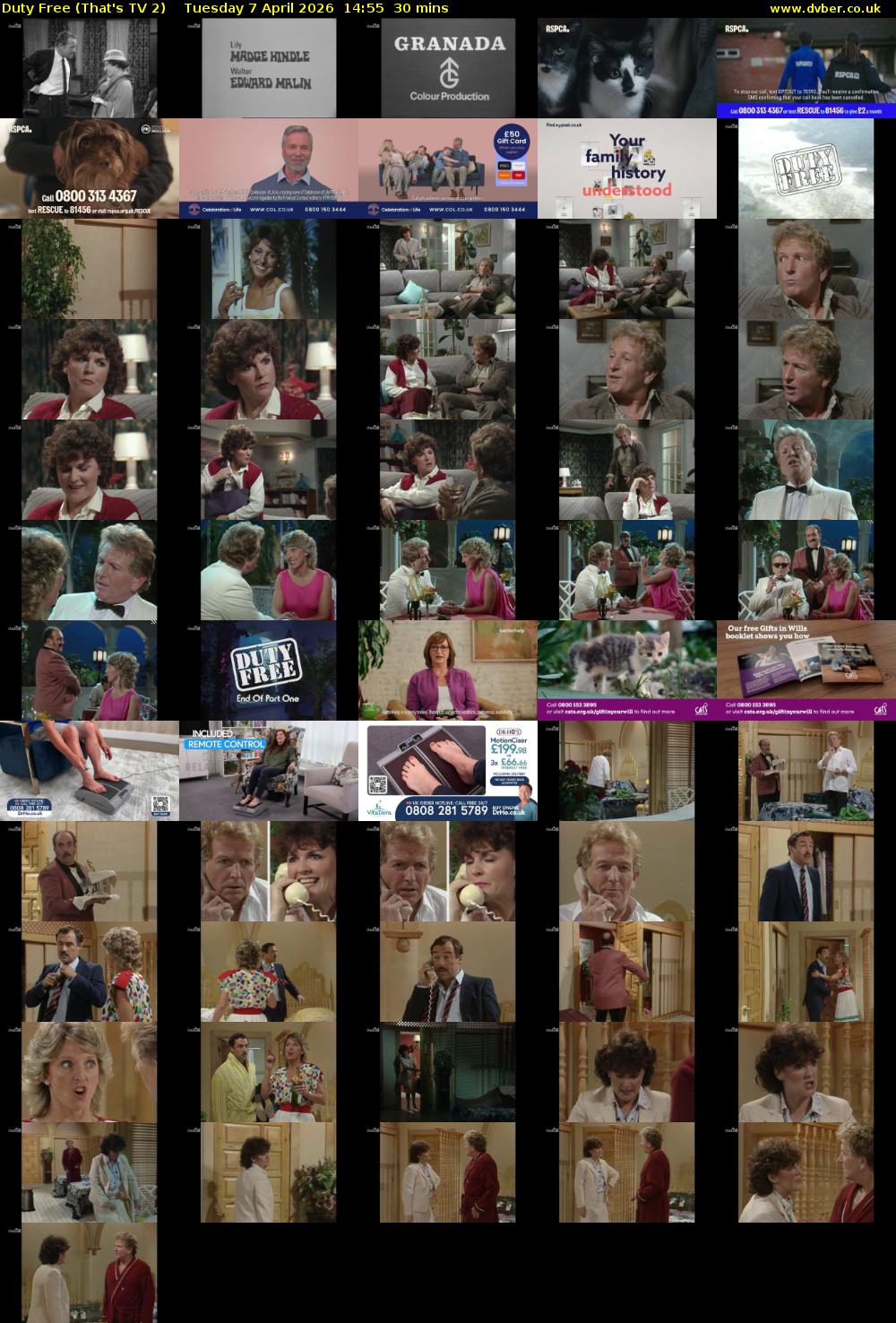 Duty Free (That's TV 2) Tuesday 7 April 2026 14:55 - 15:25