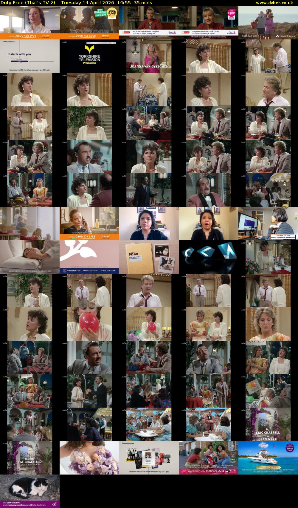 Duty Free (That's TV 2) Tuesday 14 April 2026 14:55 - 15:30