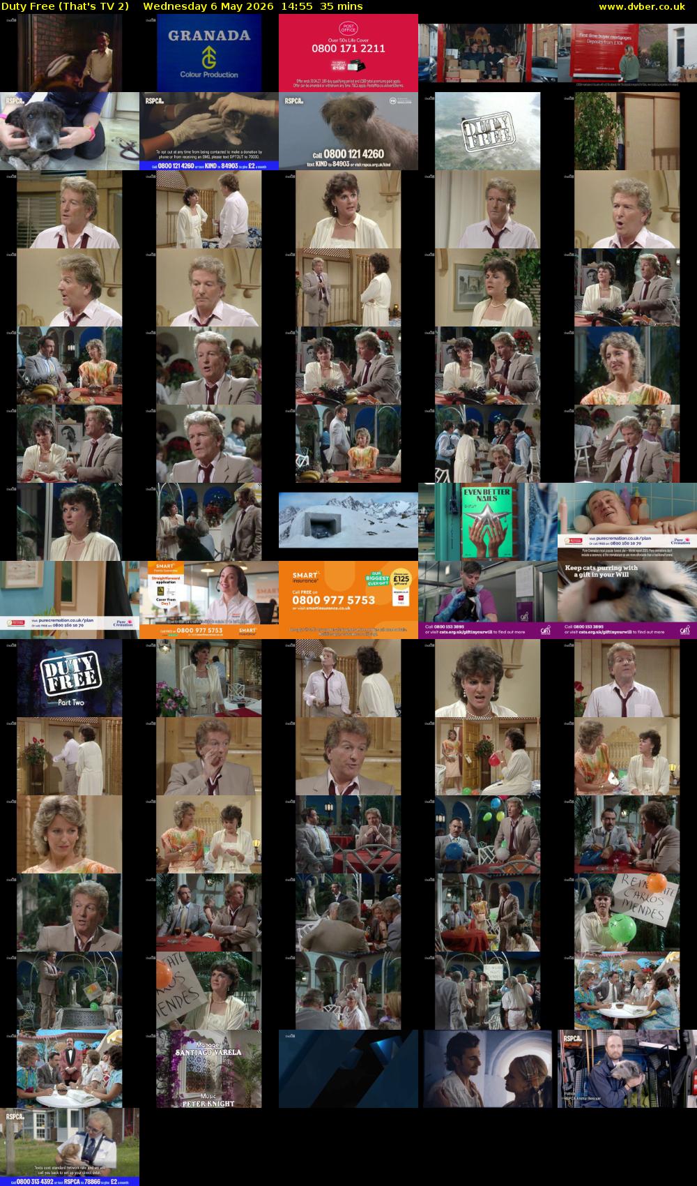 Duty Free (That's TV 2) Wednesday 6 May 2026 14:55 - 15:30