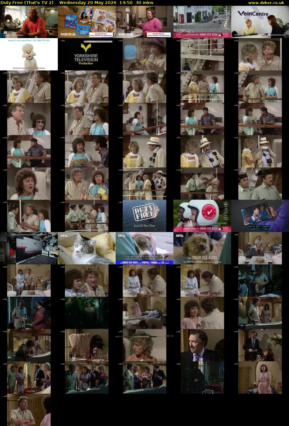 Duty Free (That's TV 2) Wednesday 20 May 2026 14:50 - 15:20