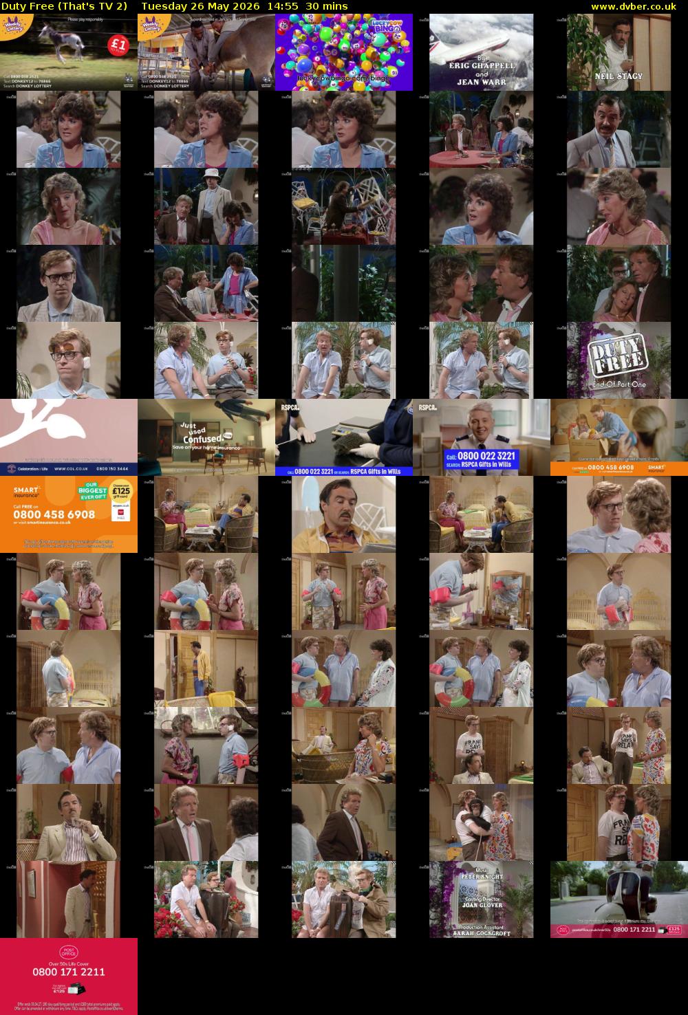 Duty Free (That's TV 2) Tuesday 26 May 2026 14:55 - 15:25