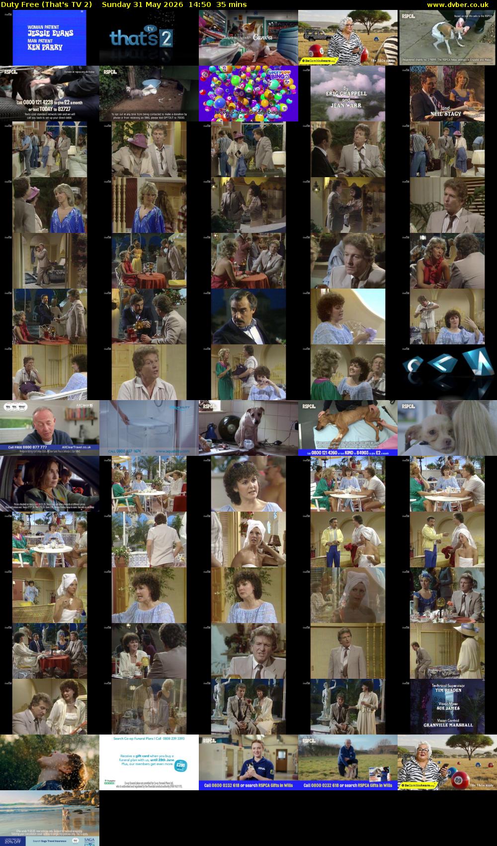 Duty Free (That's TV 2) Sunday 31 May 2026 14:50 - 15:25
