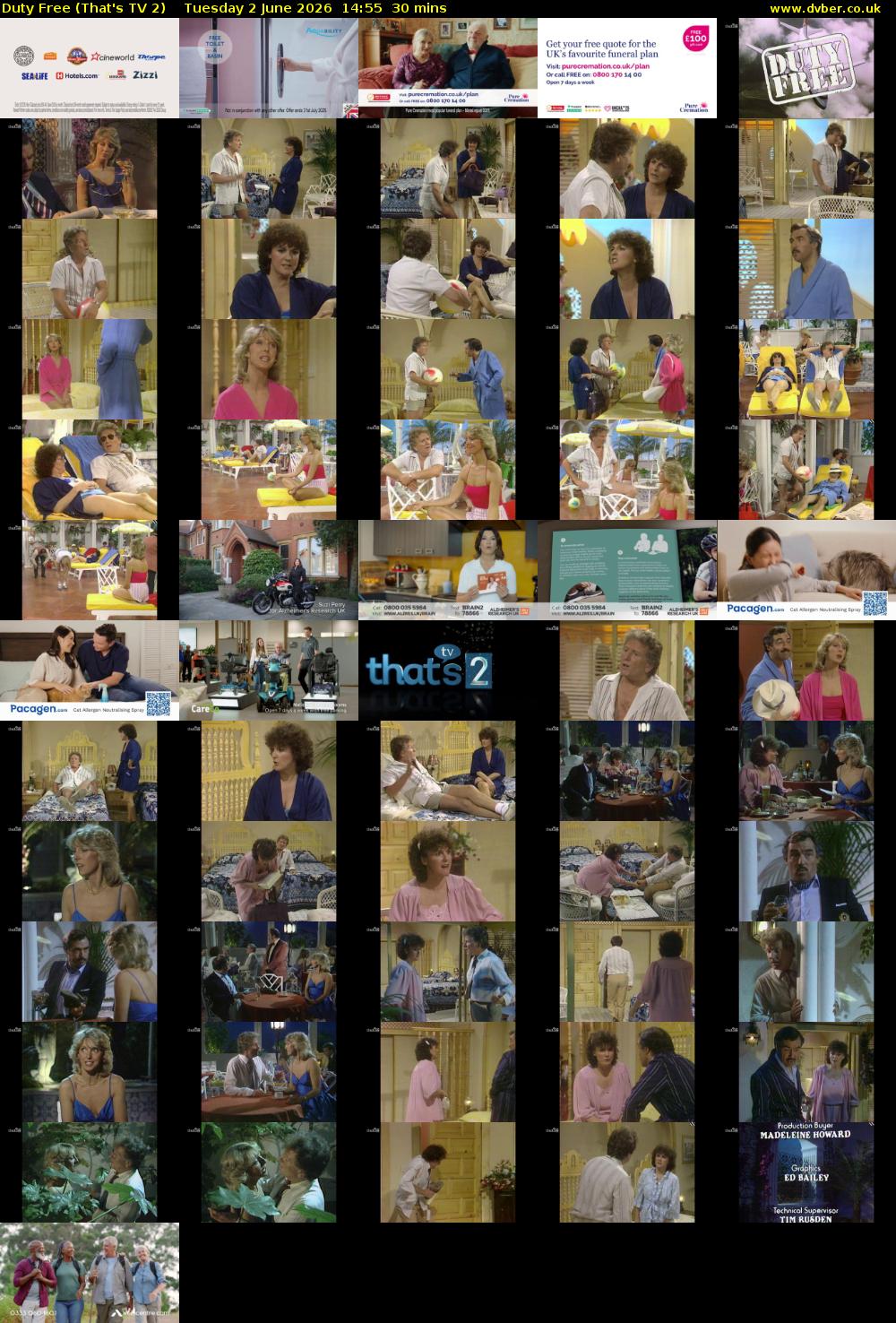 Duty Free (That's TV 2) Tuesday 2 June 2026 14:55 - 15:25
