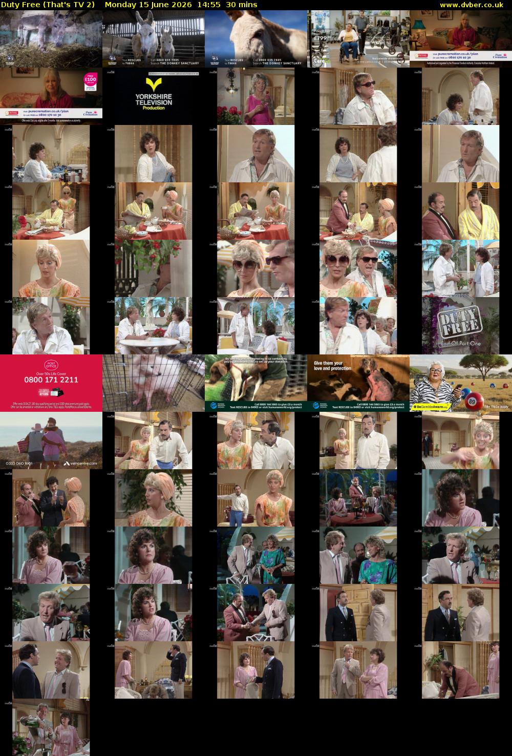 Duty Free (That's TV 2) Monday 15 June 2026 14:55 - 15:25