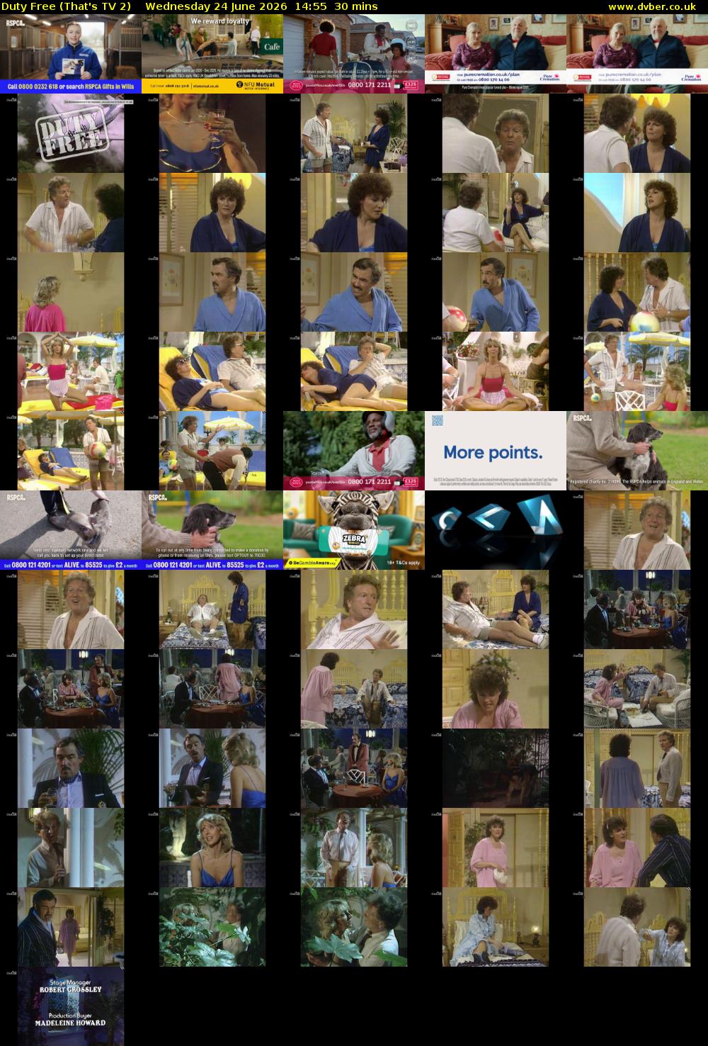 Duty Free (That's TV 2) Wednesday 24 June 2026 14:55 - 15:25