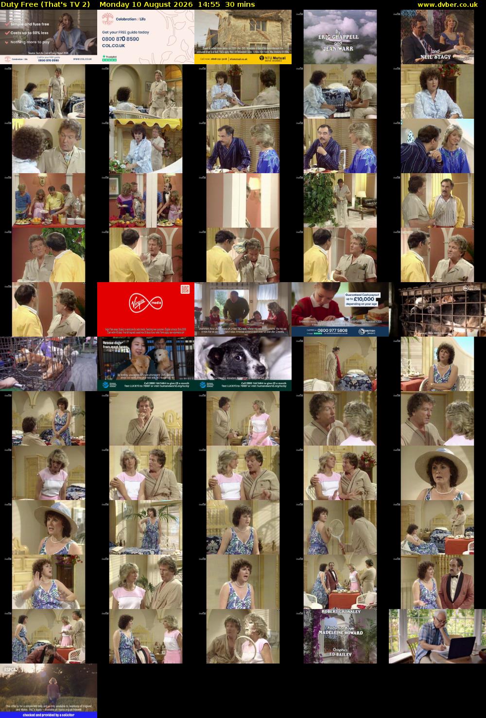Duty Free (That's TV 2) Monday 10 August 2026 14:55 - 15:25