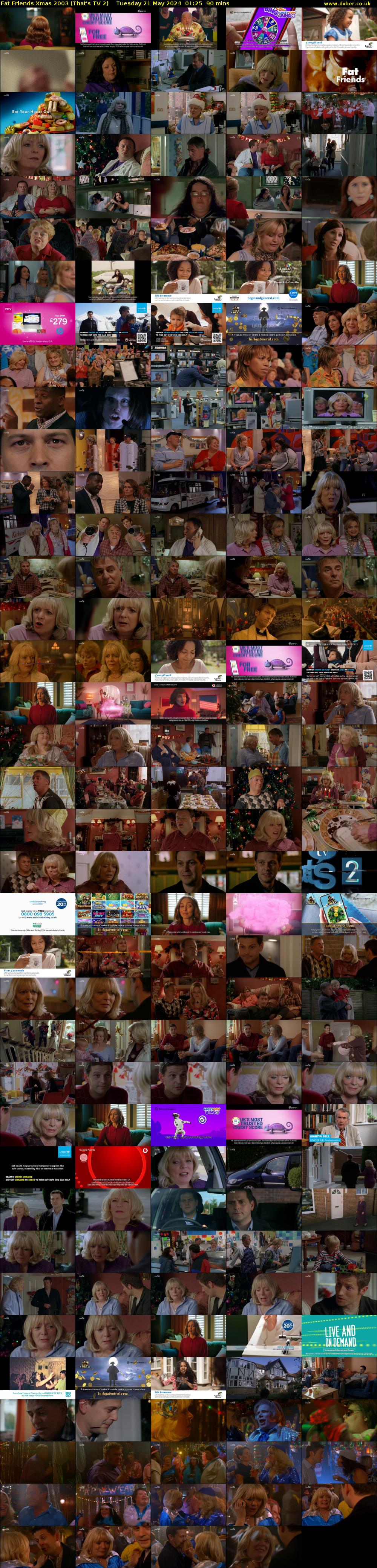 Fat Friends Xmas 2003 (That's TV 2) Tuesday 21 May 2024 01:25 - 02:55