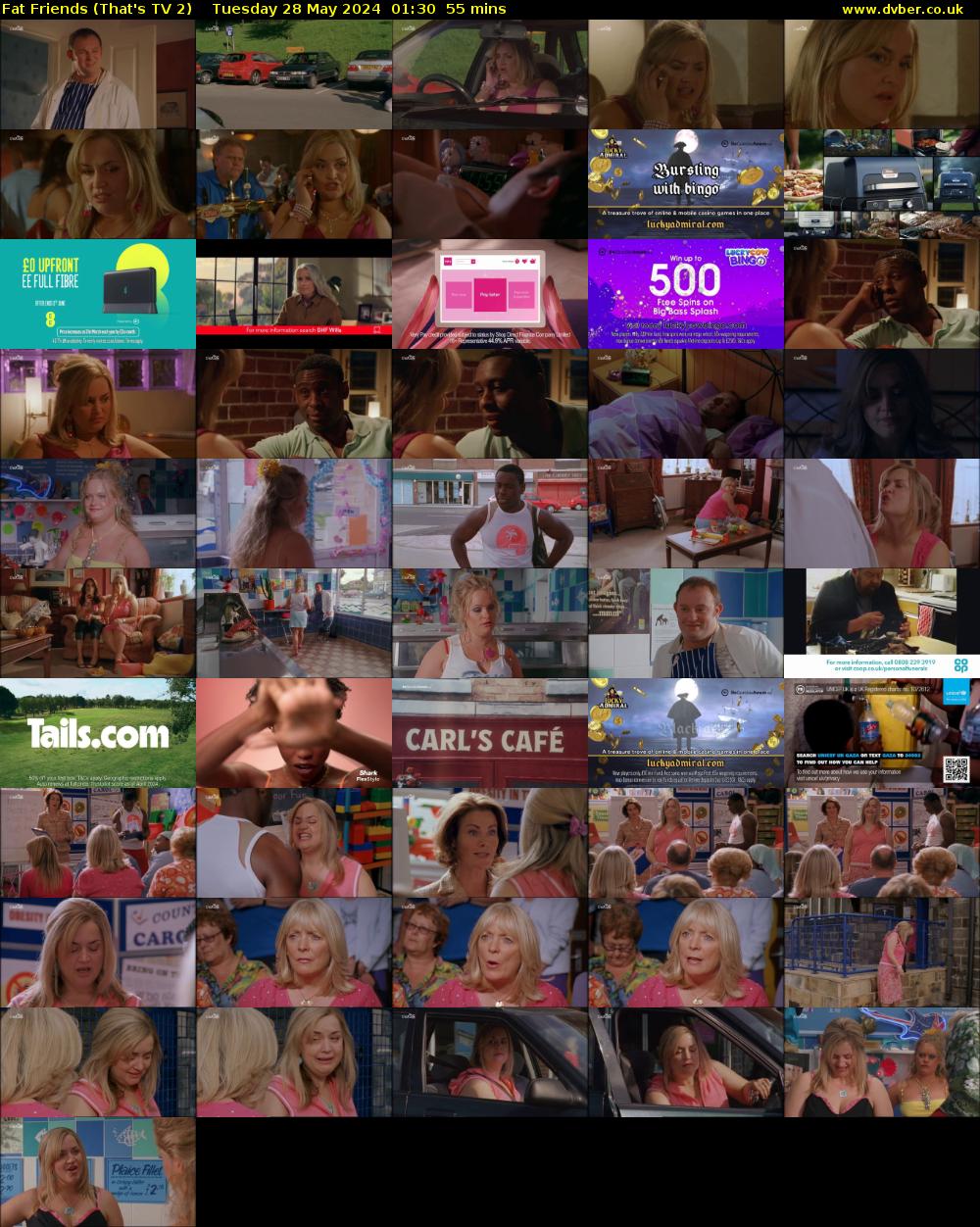 Fat Friends (That's TV 2) Tuesday 28 May 2024 01:30 - 02:25