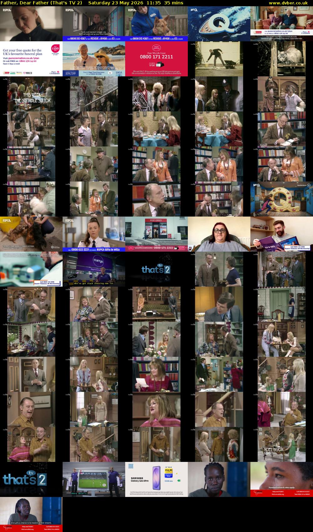 Father, Dear Father (That's TV 2) Saturday 23 May 2026 11:35 - 12:10