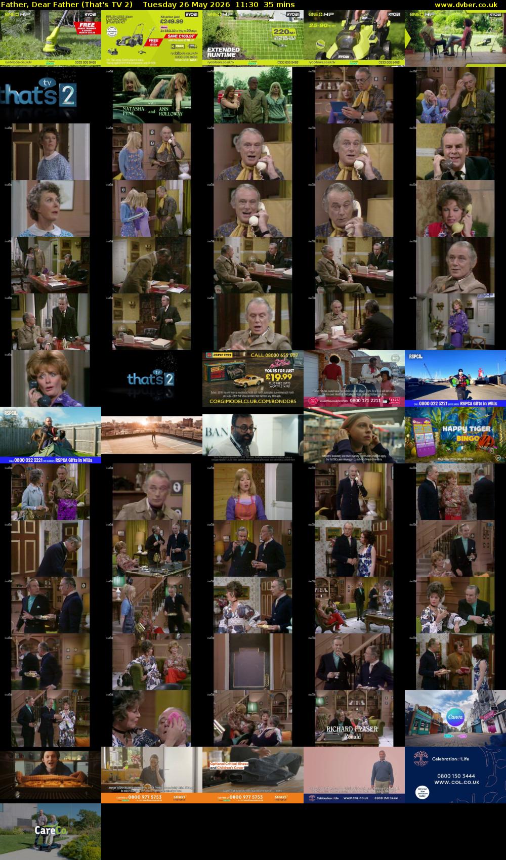 Father, Dear Father (That's TV 2) Tuesday 26 May 2026 11:30 - 12:05