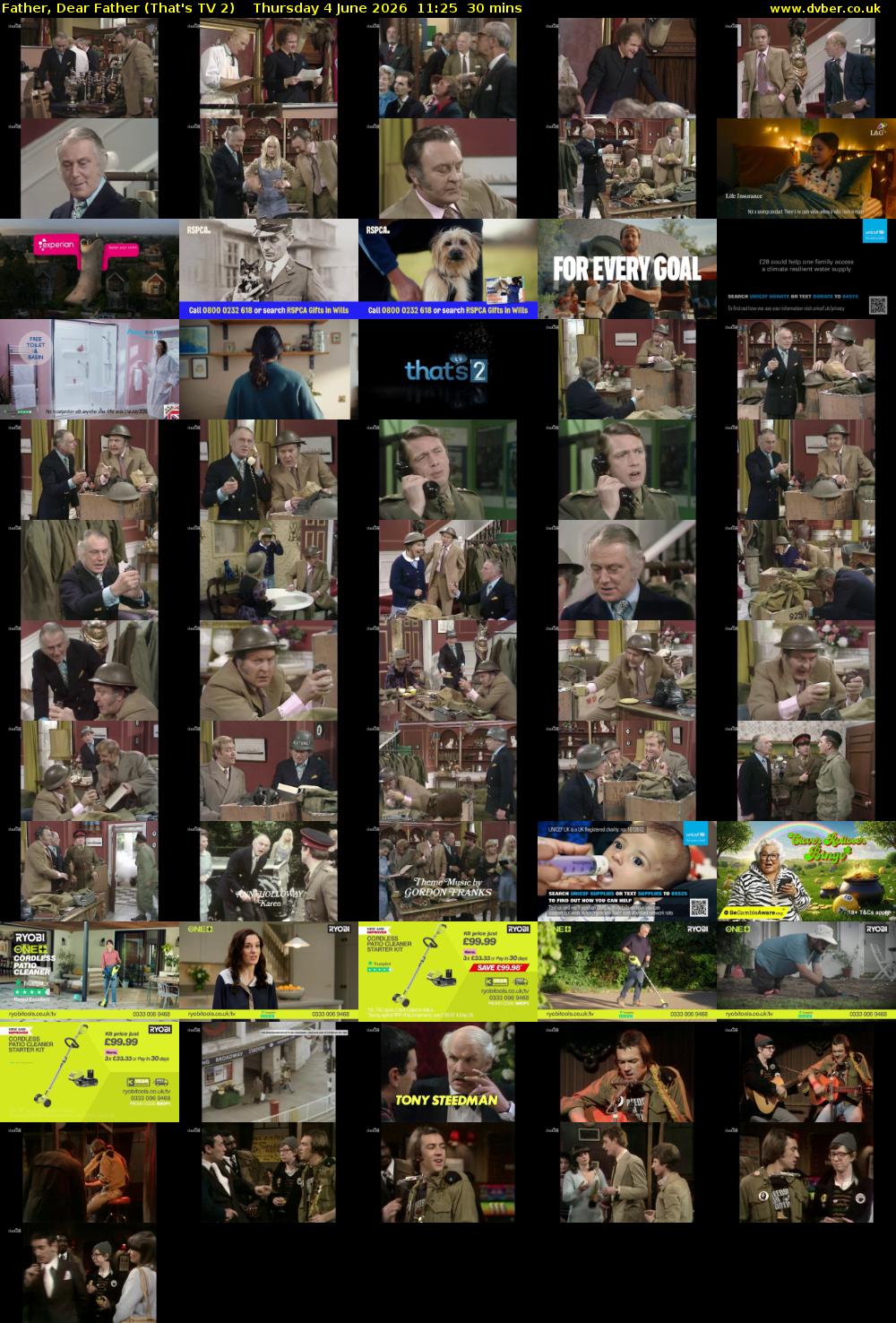 Father, Dear Father (That's TV 2) Thursday 4 June 2026 11:25 - 11:55