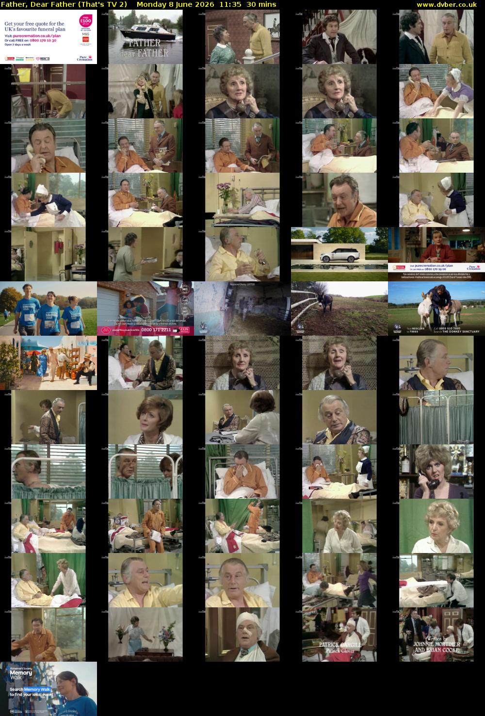 Father, Dear Father (That's TV 2) Monday 8 June 2026 11:35 - 12:05