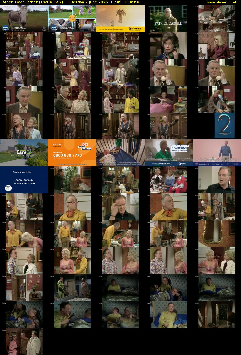 Father, Dear Father (That's TV 2) Tuesday 9 June 2026 11:45 - 12:15