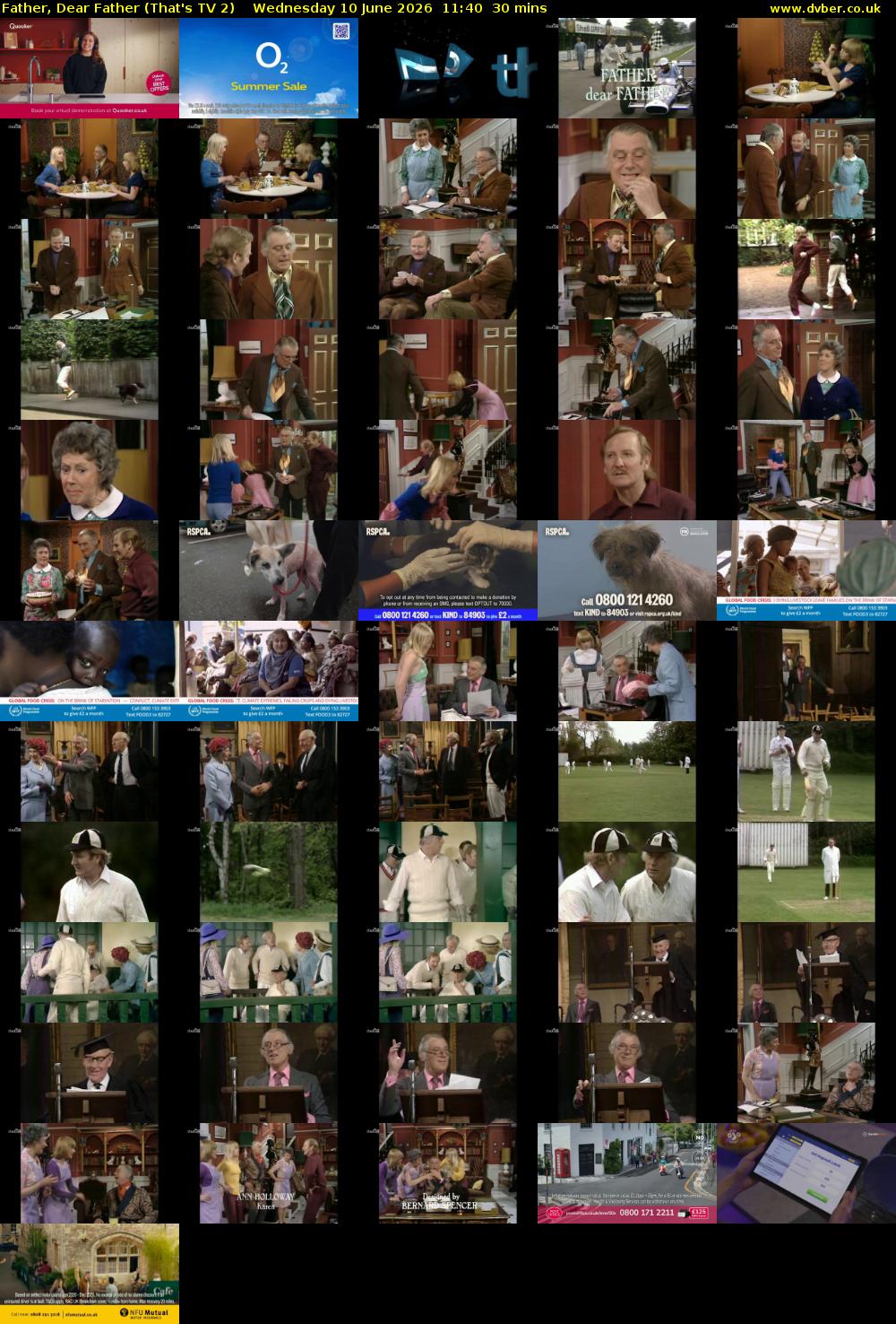 Father, Dear Father (That's TV 2) Wednesday 10 June 2026 11:40 - 12:10