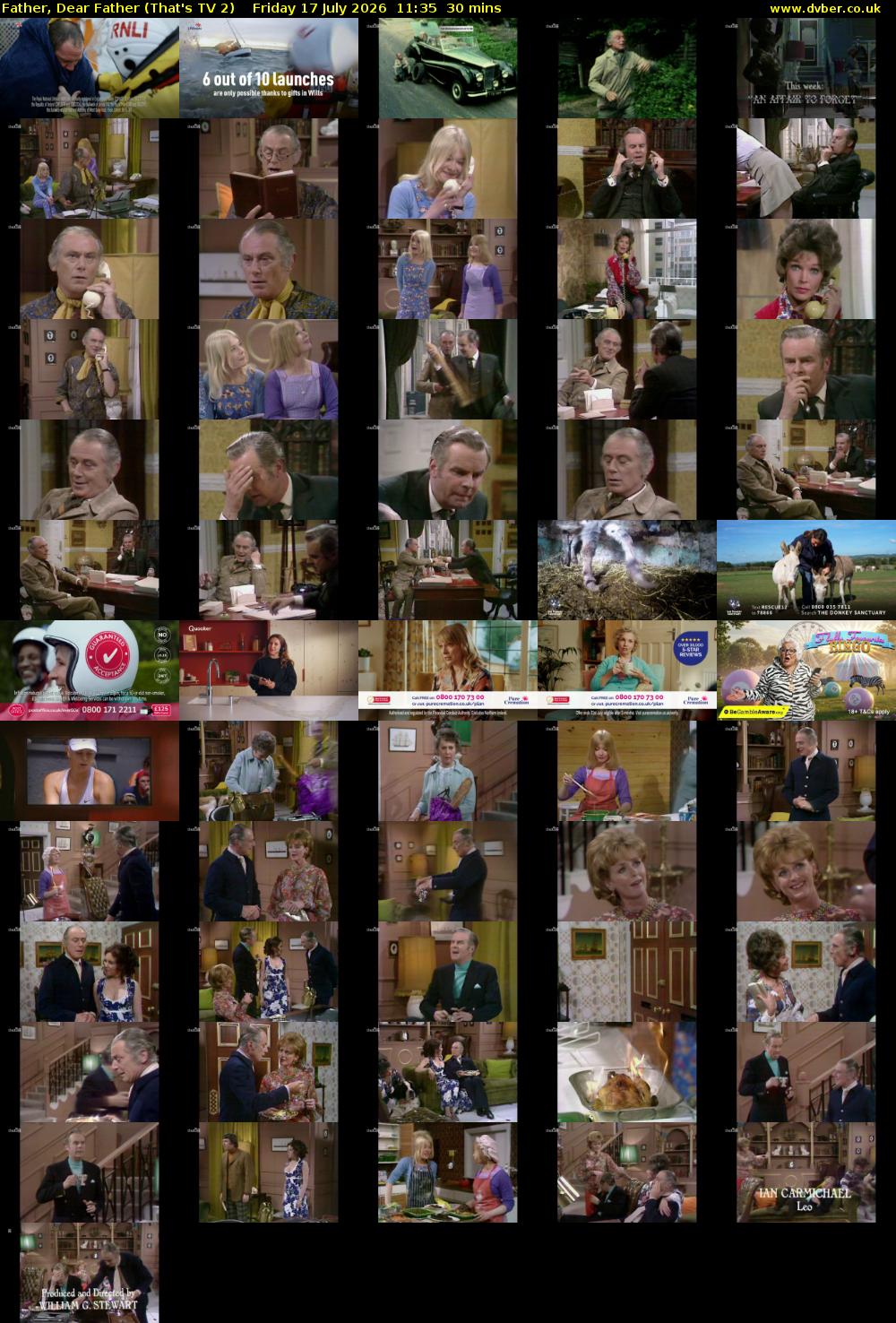 Father, Dear Father (That's TV 2) Friday 17 July 2026 11:35 - 12:05