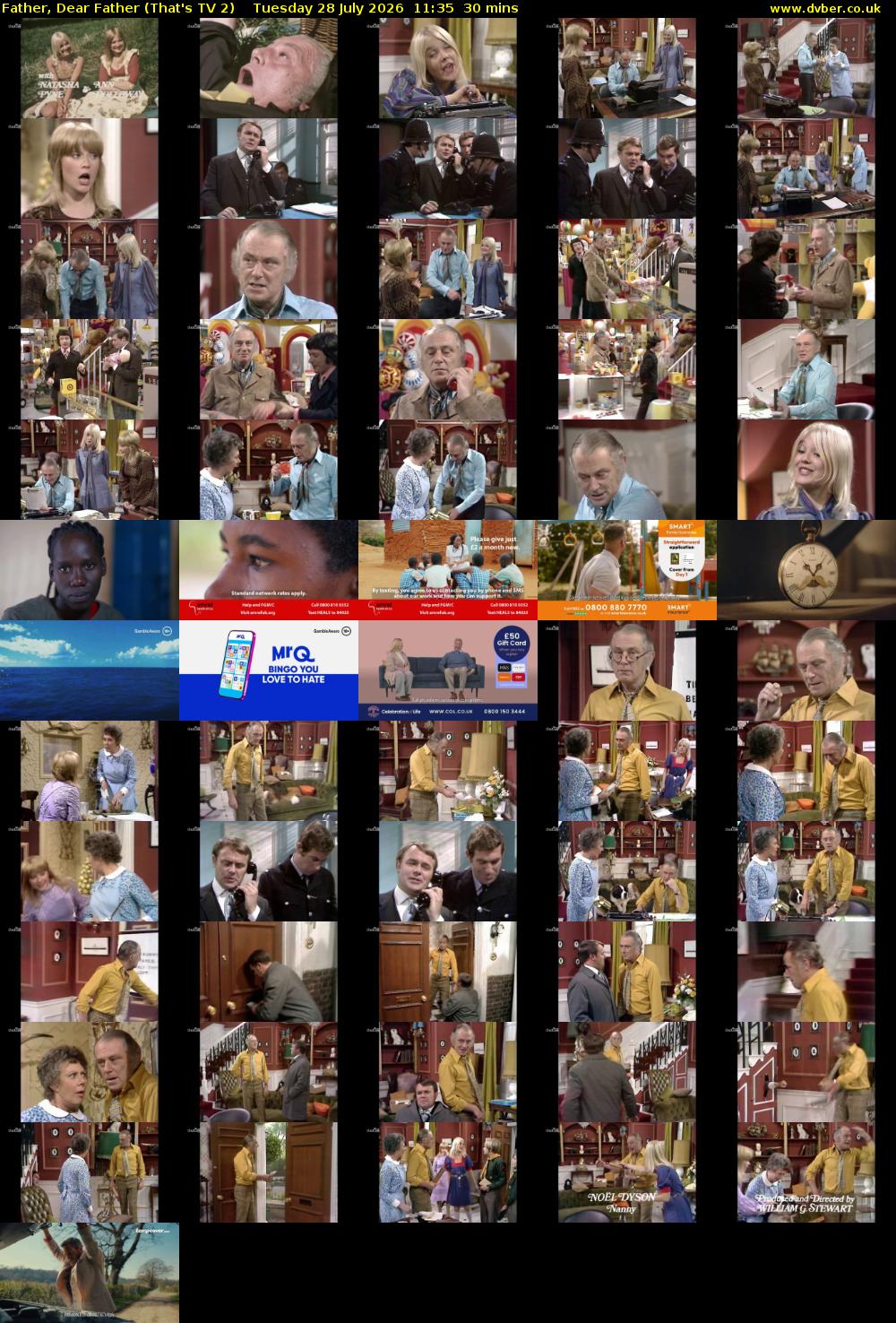 Father, Dear Father (That's TV 2) Tuesday 28 July 2026 11:35 - 12:05