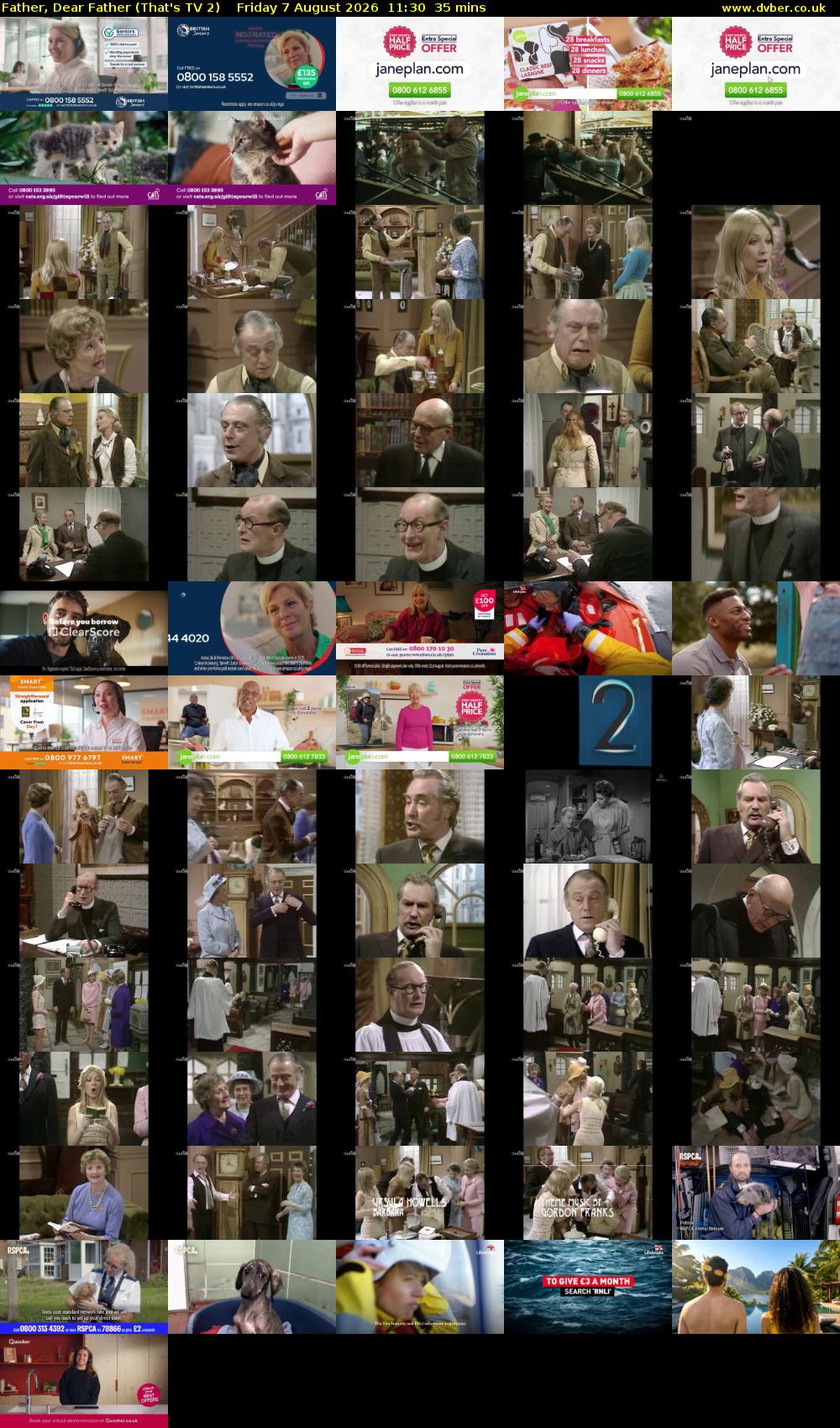 Father, Dear Father (That's TV 2) Friday 7 August 2026 11:30 - 12:05