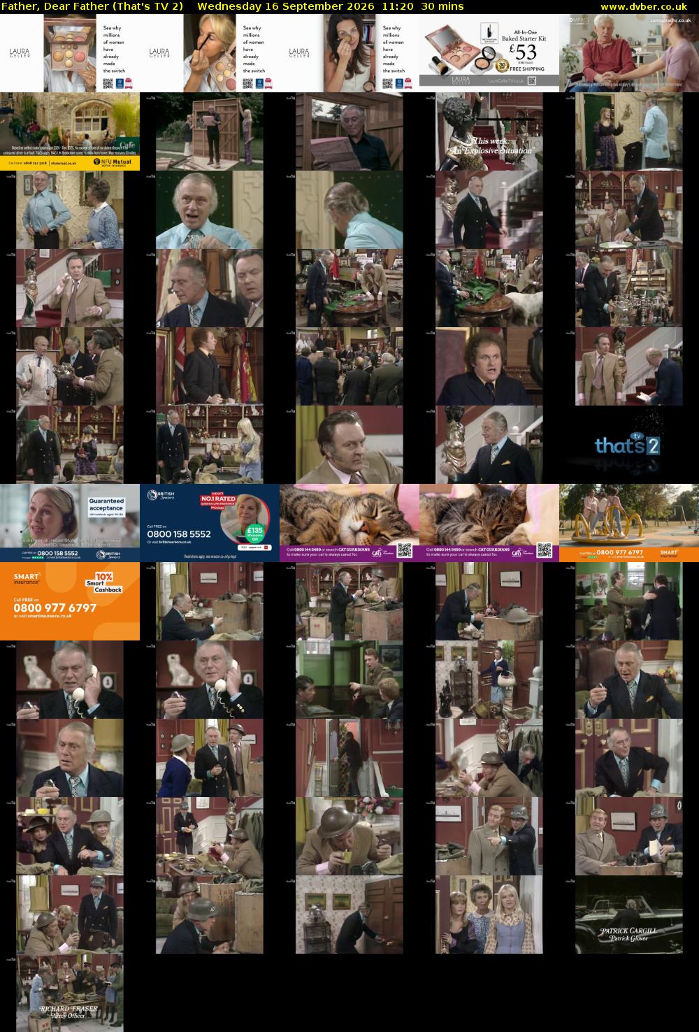 Father, Dear Father (That's TV 2) Wednesday 16 September 2026 11:20 - 11:50