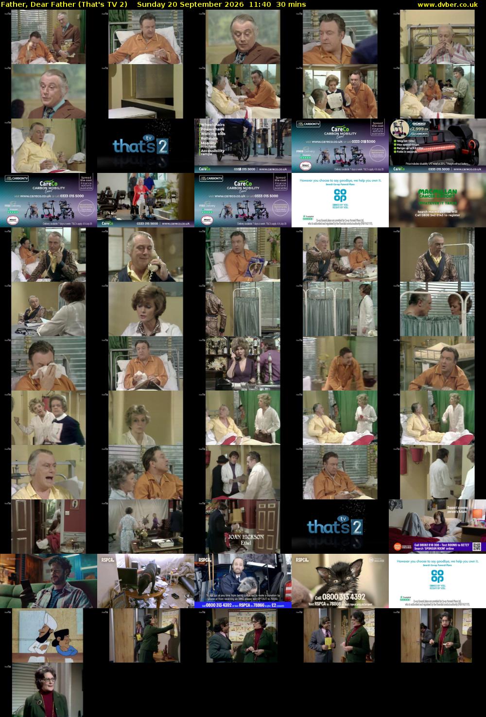 Father, Dear Father (That's TV 2) Sunday 20 September 2026 11:40 - 12:10