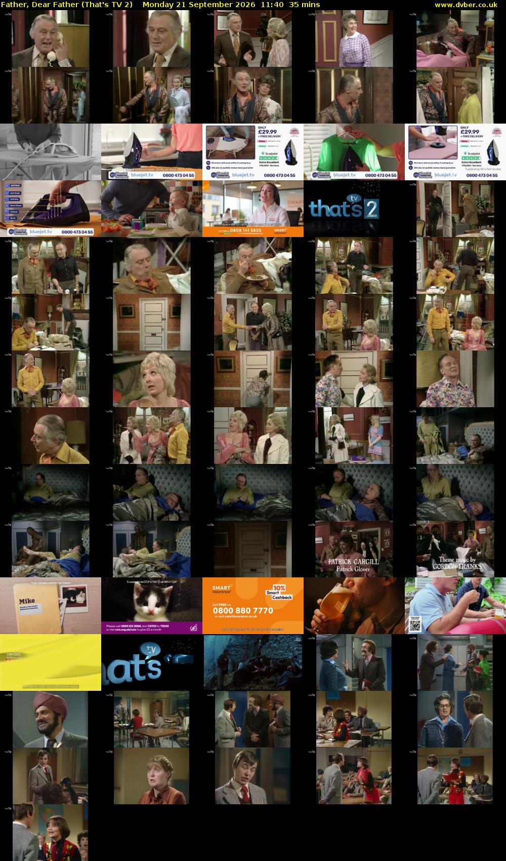 Father, Dear Father (That's TV 2) Monday 21 September 2026 11:40 - 12:15