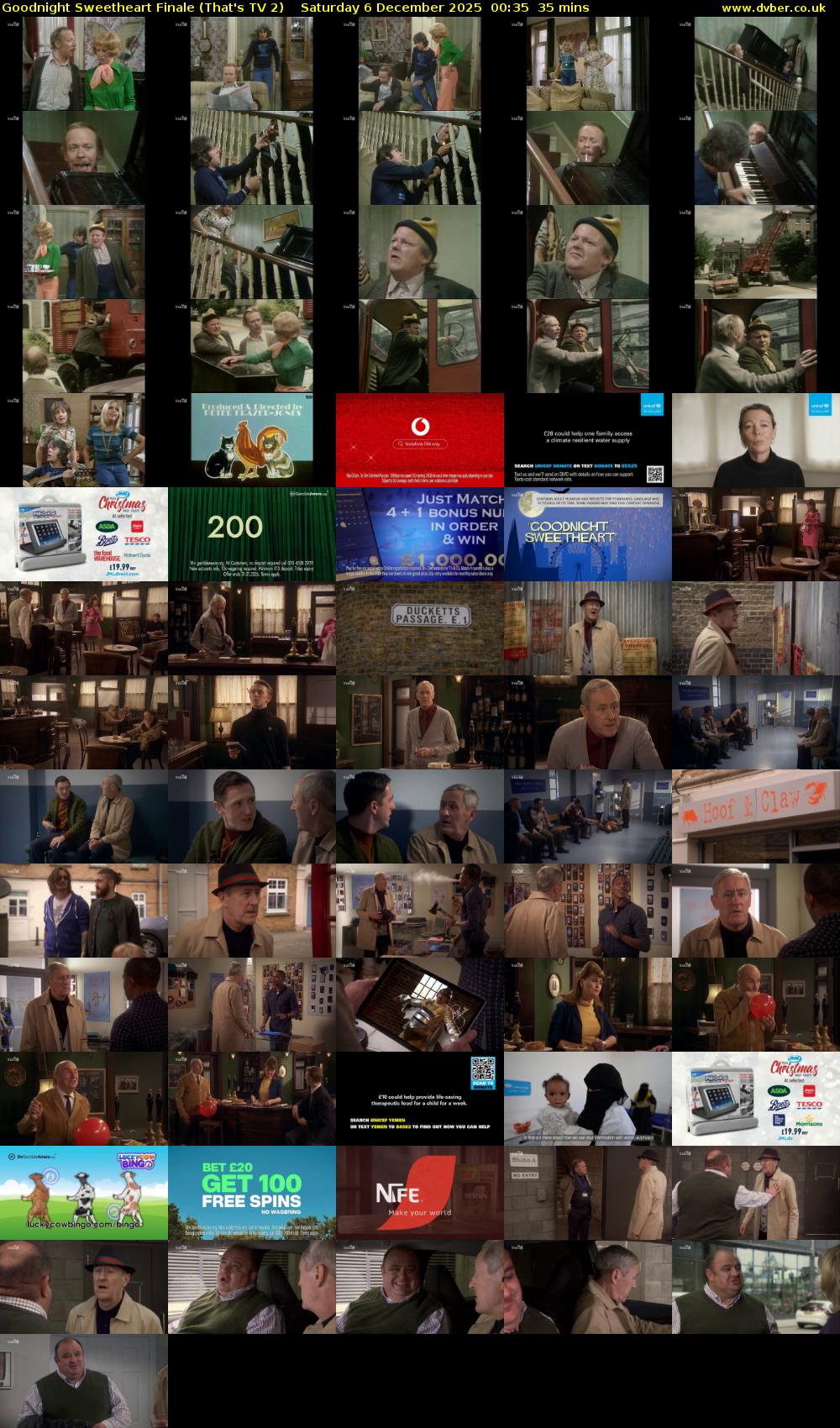 Goodnight Sweetheart Finale (That's TV 2) Saturday 6 December 2025 00:35 - 01:10